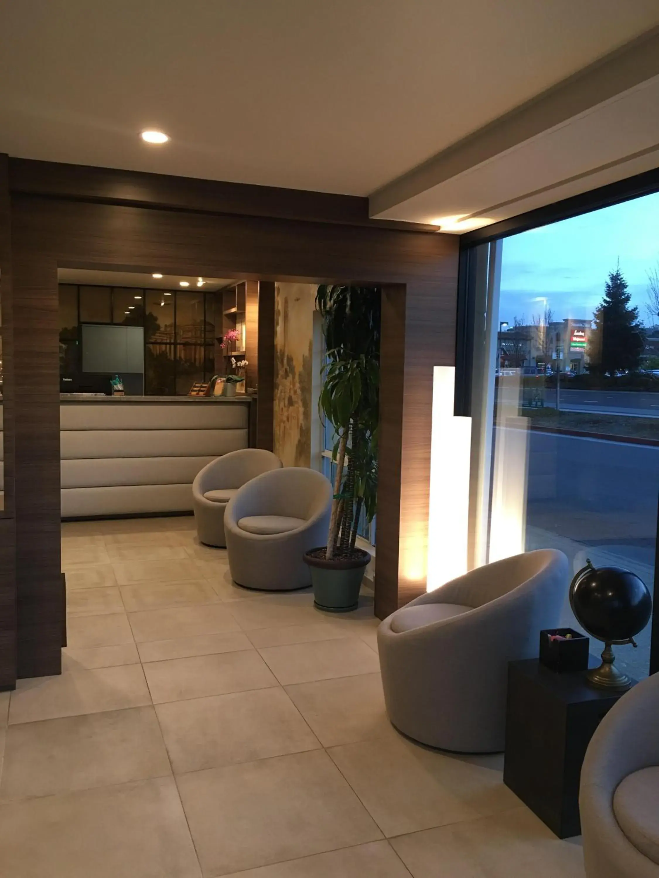 Lobby or reception in The Dylan Hotel at SFO Lobby or reception in The Dylan Hotel at SFO