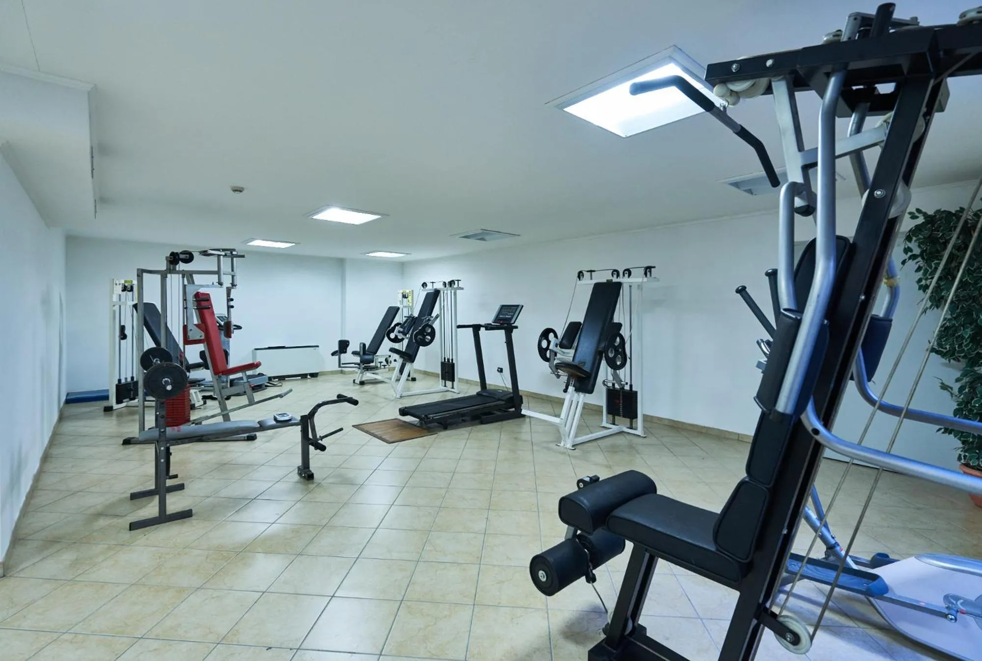 Fitness centre/facilities in Hotel Rizzi
