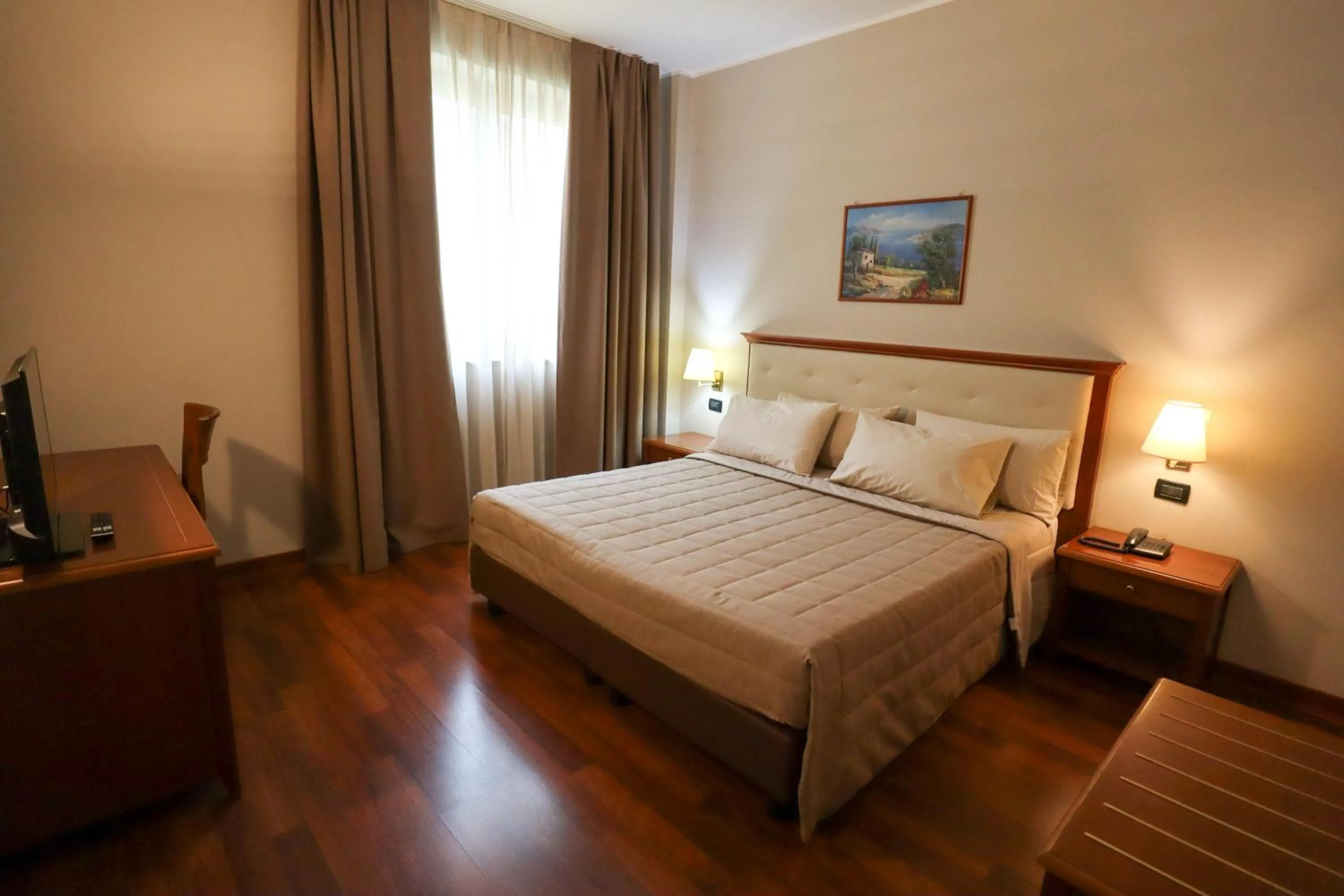 Bedroom, Bed in Hotel Rizzi