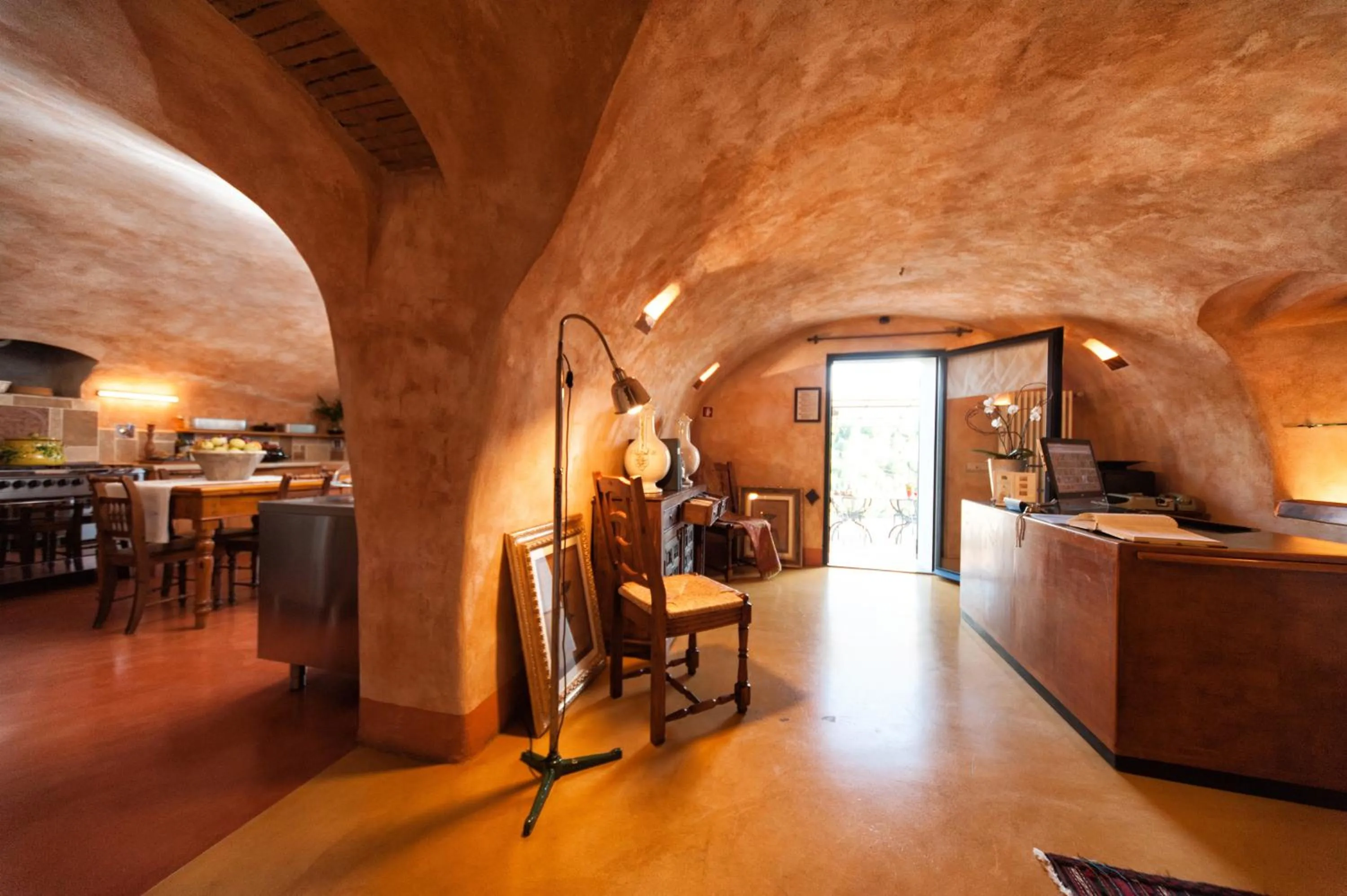 Lobby or reception in B&B Le Dimore Mezza Costa