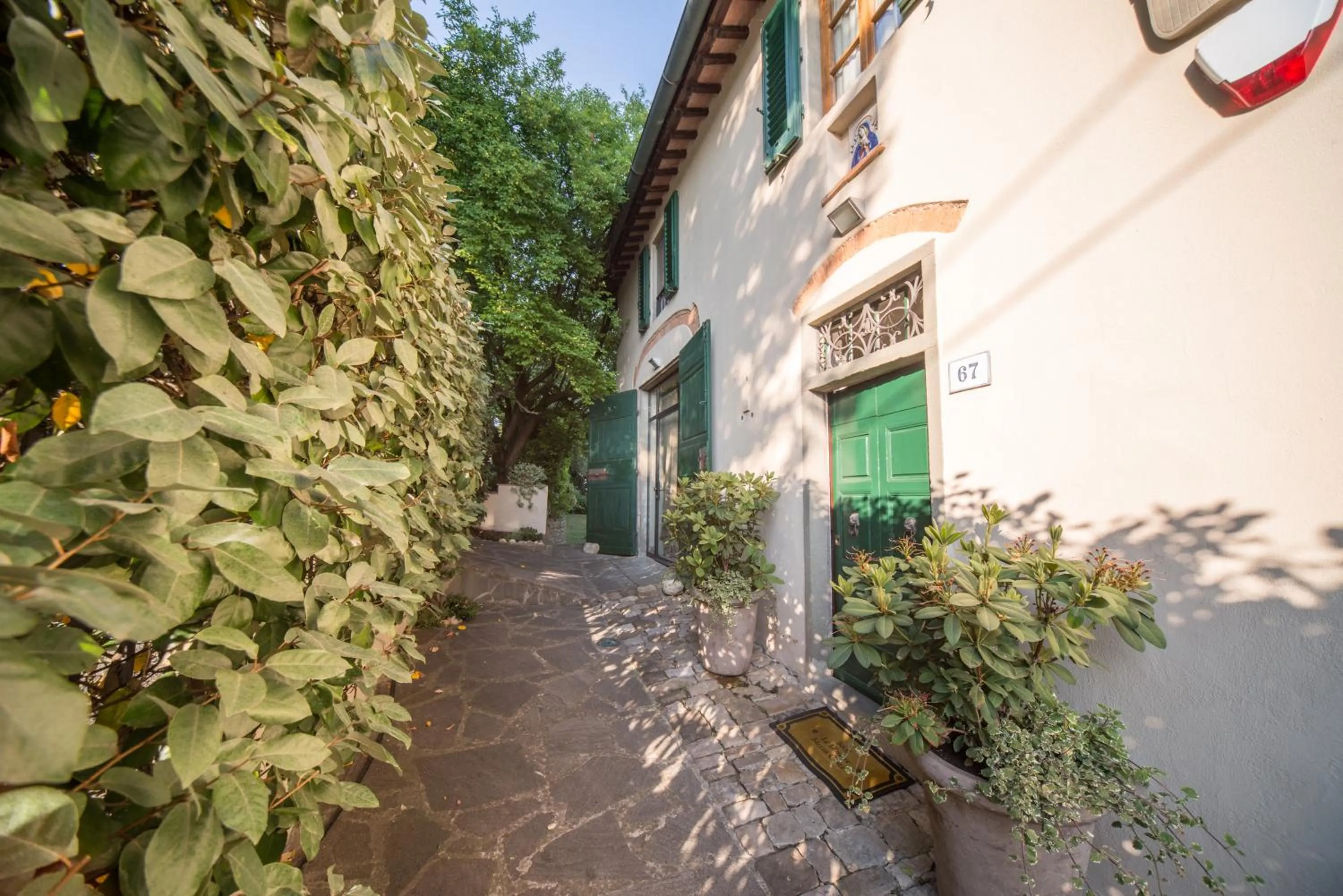 Patio in B&B Le Dimore Mezza Costa