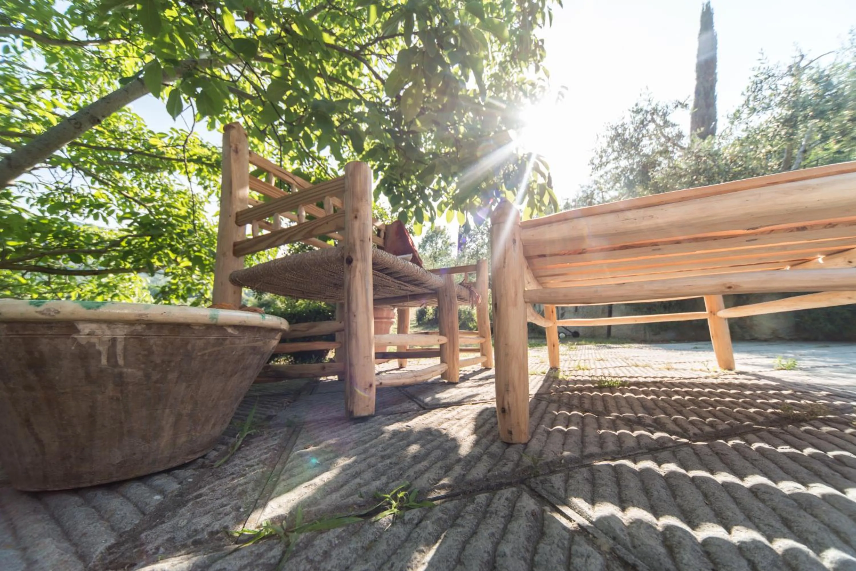 Garden in B&B Le Dimore Mezza Costa