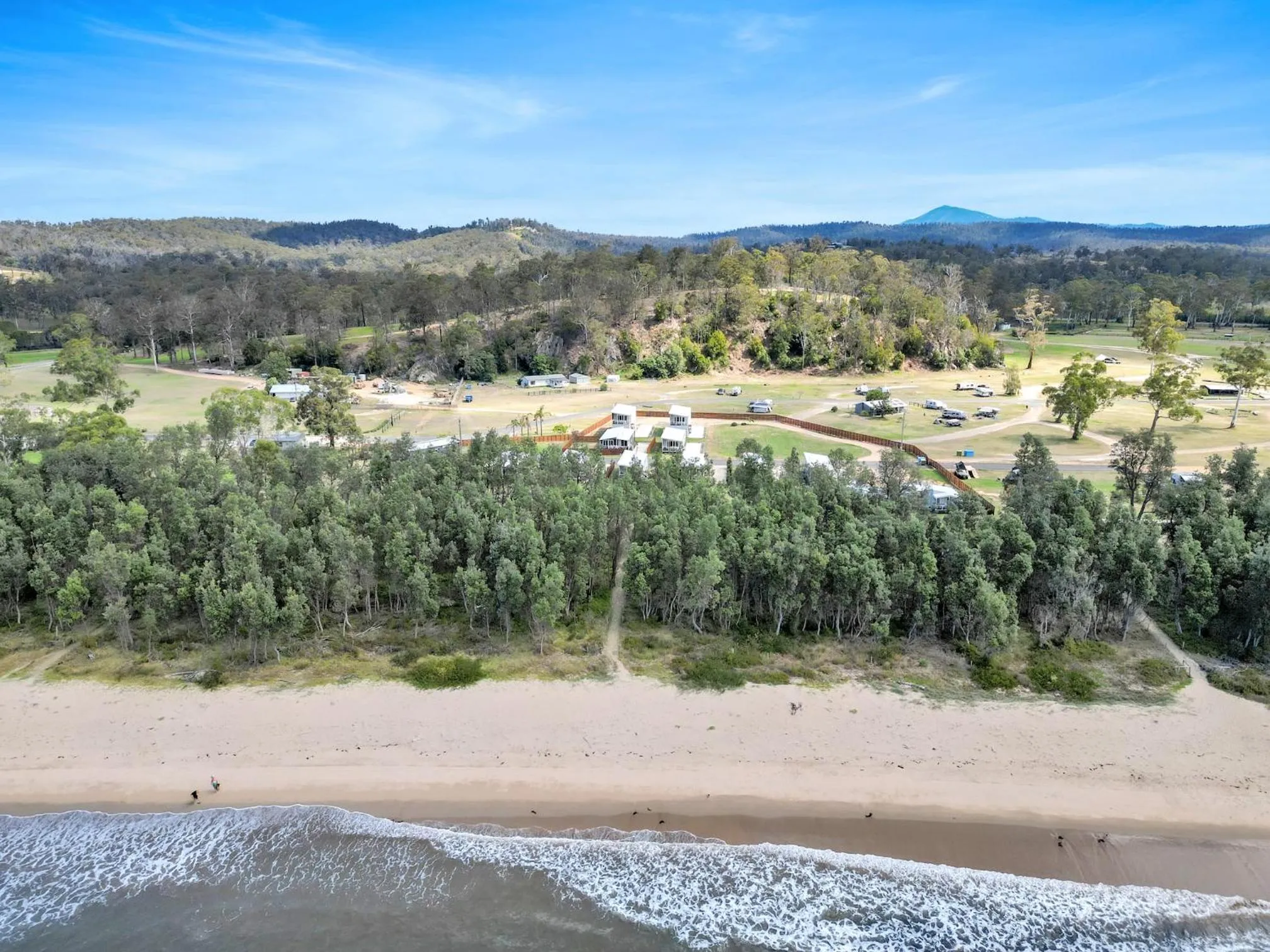 Natural landscape in Boydtown Beach Holiday Park