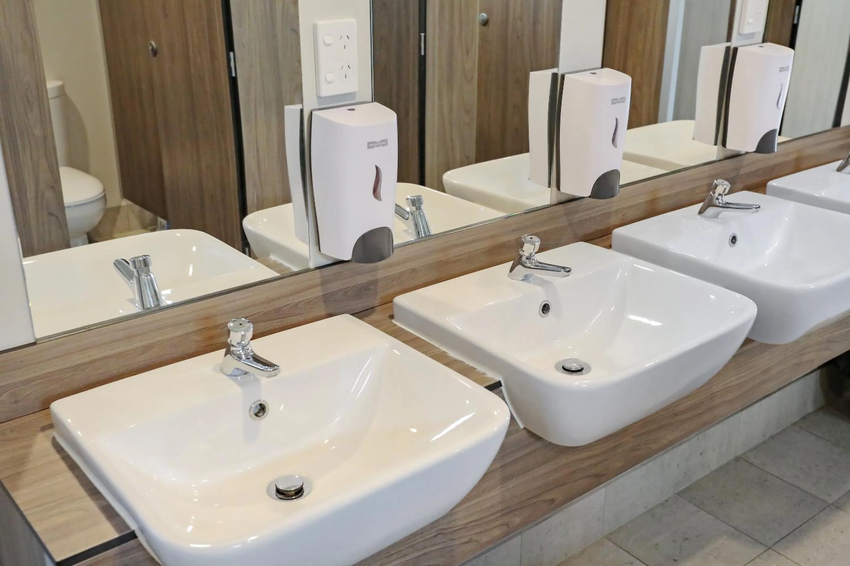 Toilet in Boydtown Beach Holiday Park