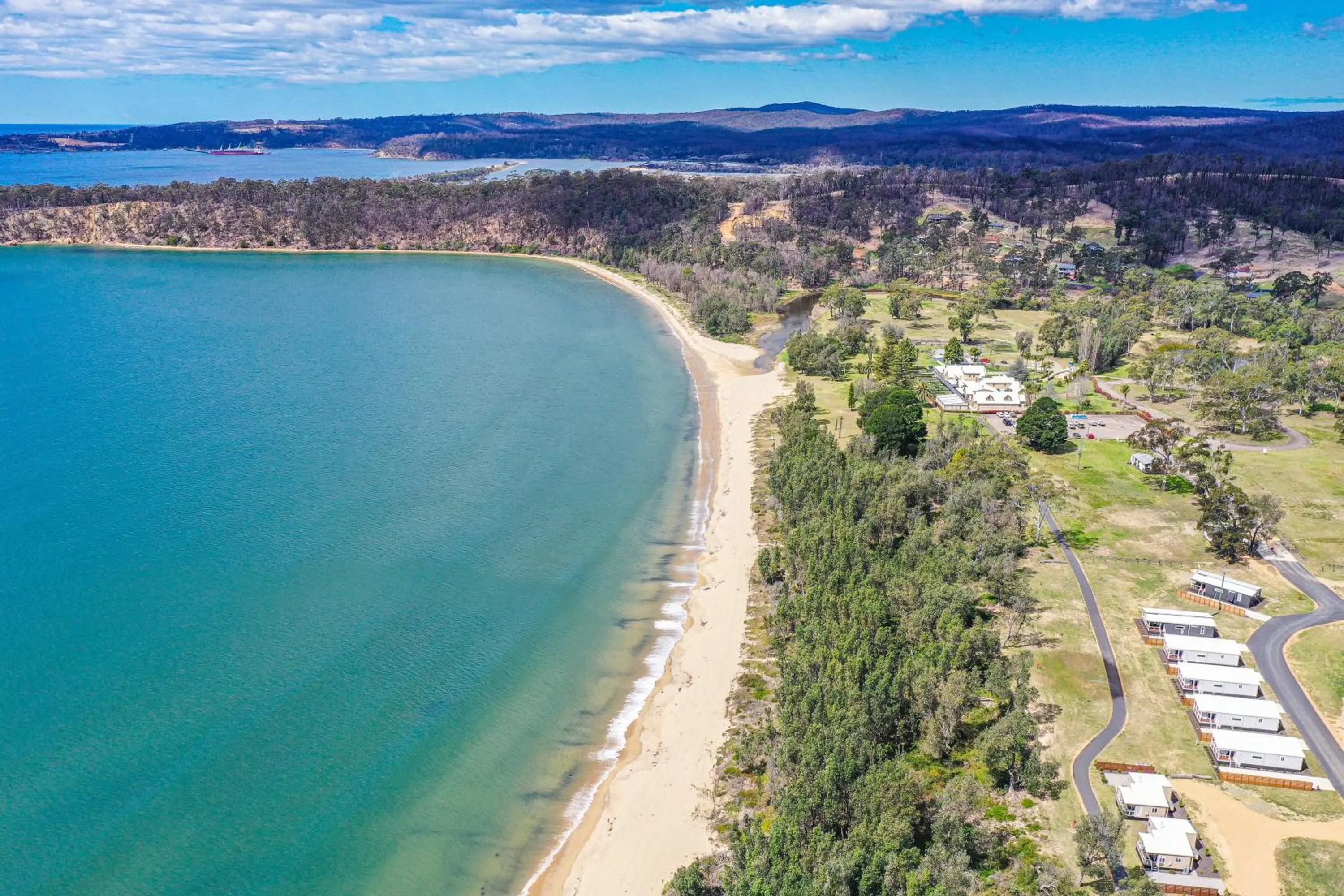 Natural landscape in Boydtown Beach Holiday Park