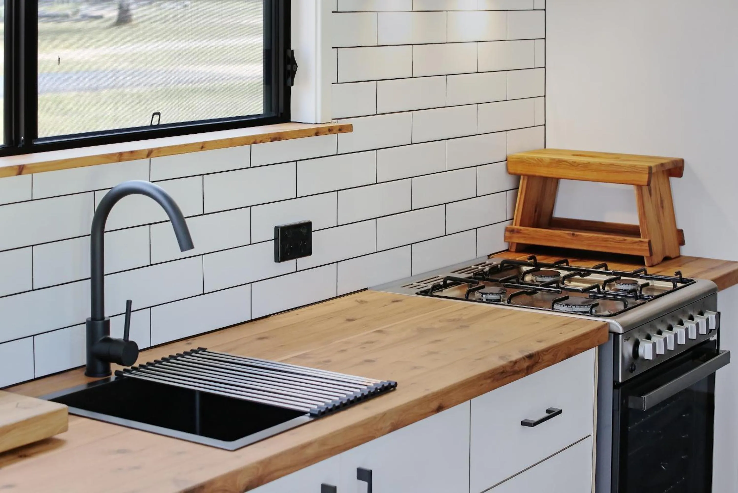 Kitchen or kitchenette in Boydtown Beach Holiday Park