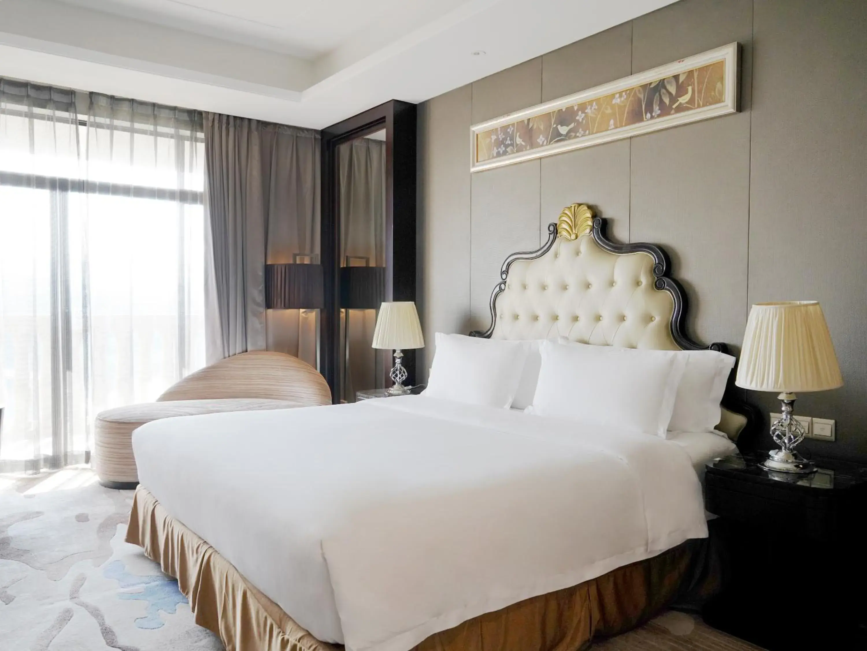 Bedroom, Bed in Howard Johnson Changsheng Plaza Meizhou Bedroom, Bed in Howard Johnson Changsheng Plaza Meizhou