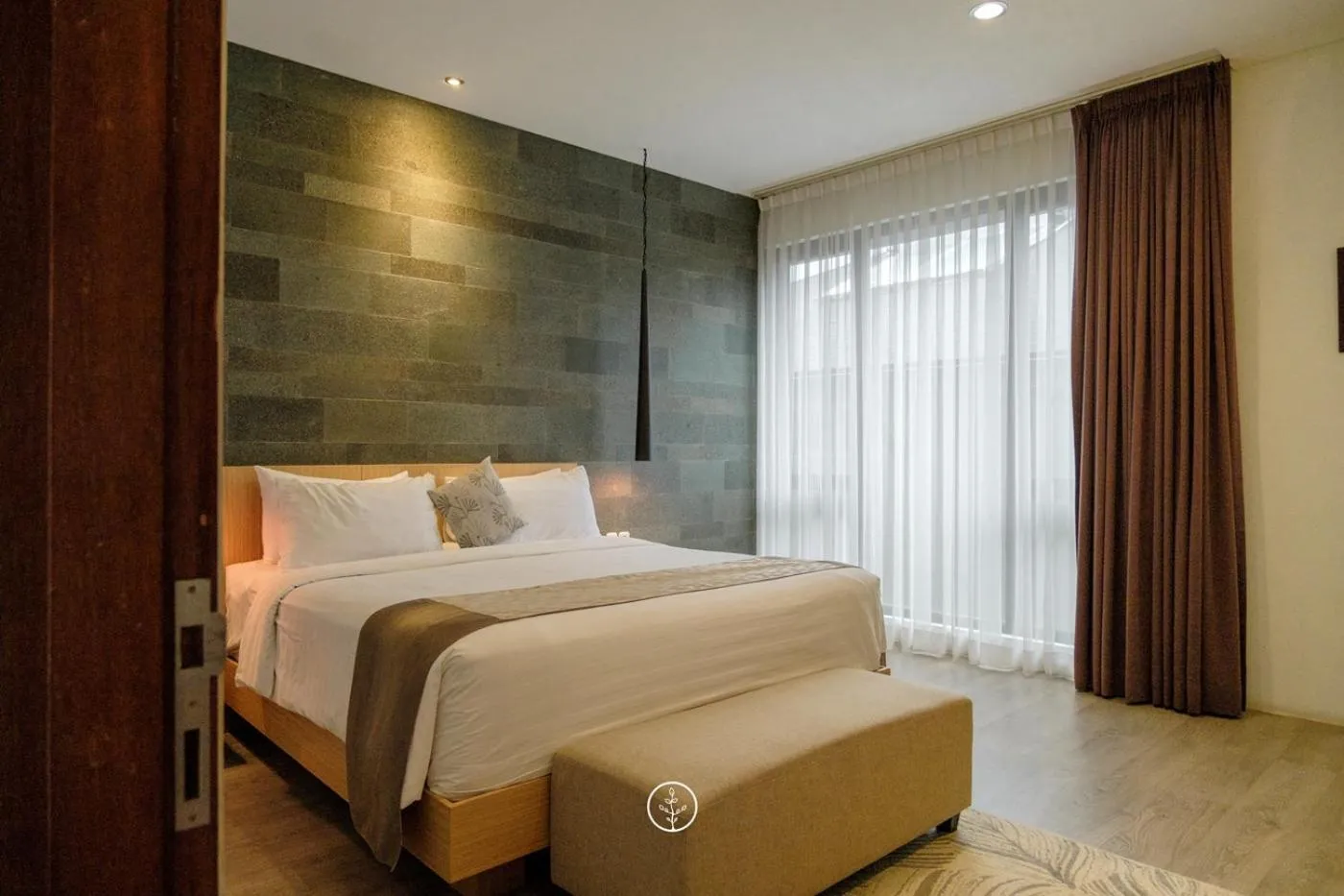 Bedroom, Bed in Kamala plantation view villa 10 bedrooms with a private heated Infinity pool and a billiard table