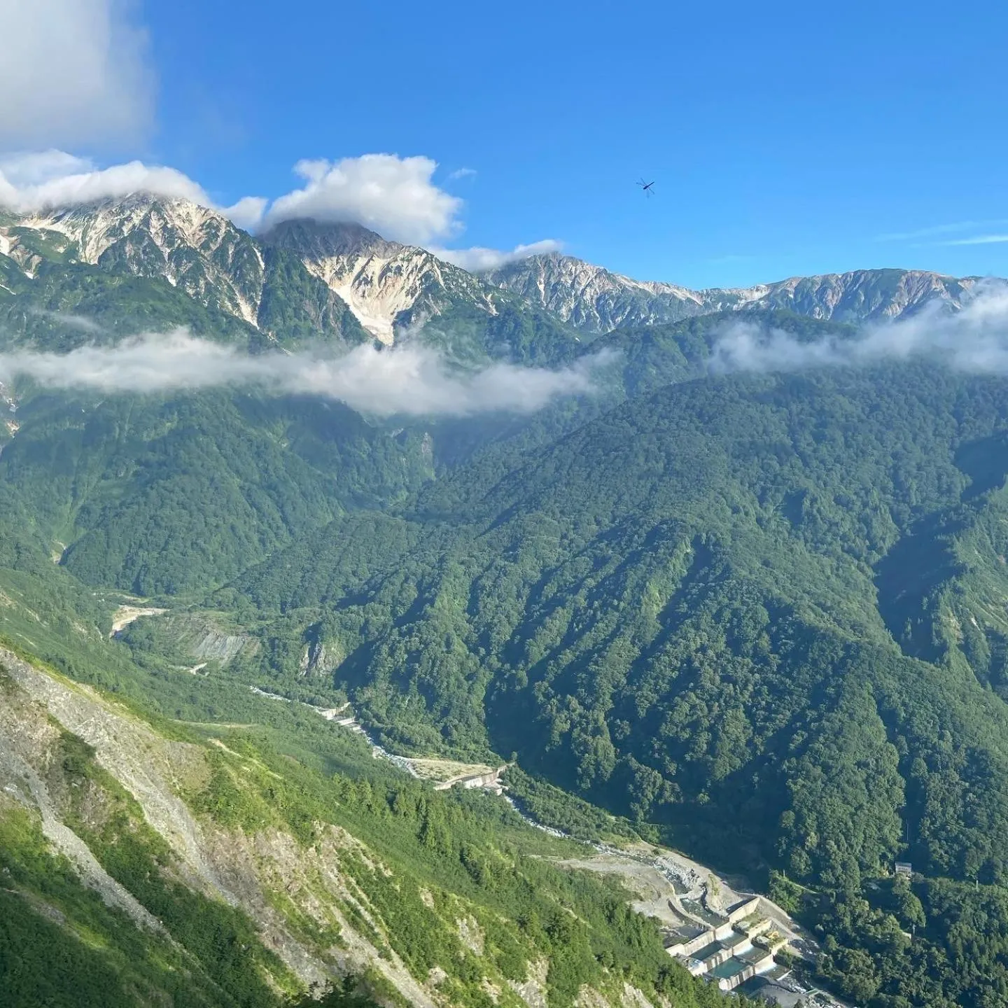 Natural landscape in 白馬パウダーマウンテン