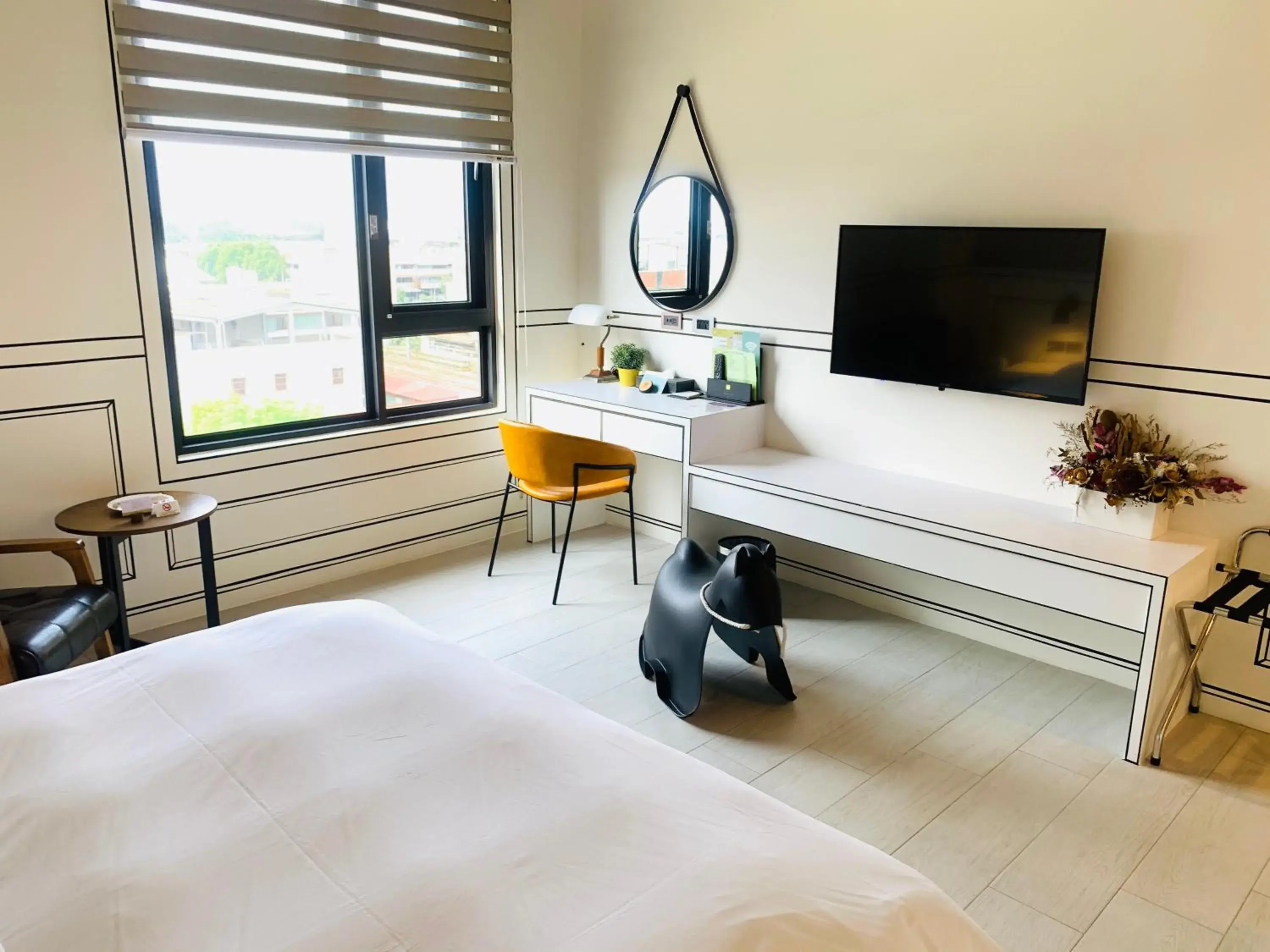 Bed in Tian Zhong Hotel Bed in Tian Zhong Hotel