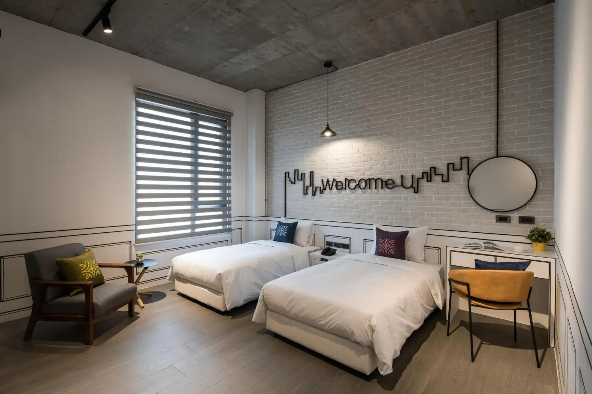 Bed in Tian Zhong Hotel Bed in Tian Zhong Hotel