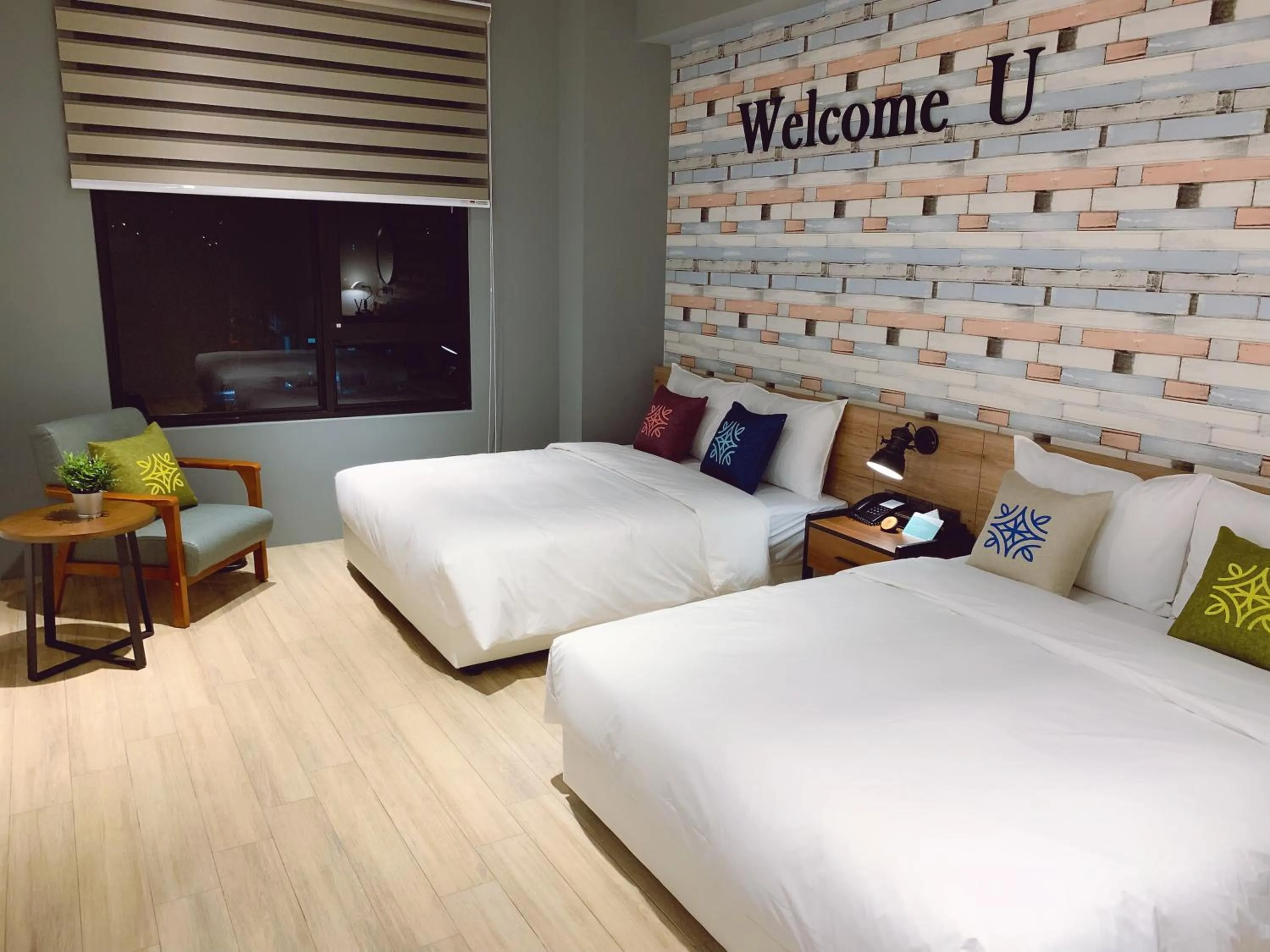 Bed in Tian Zhong Hotel