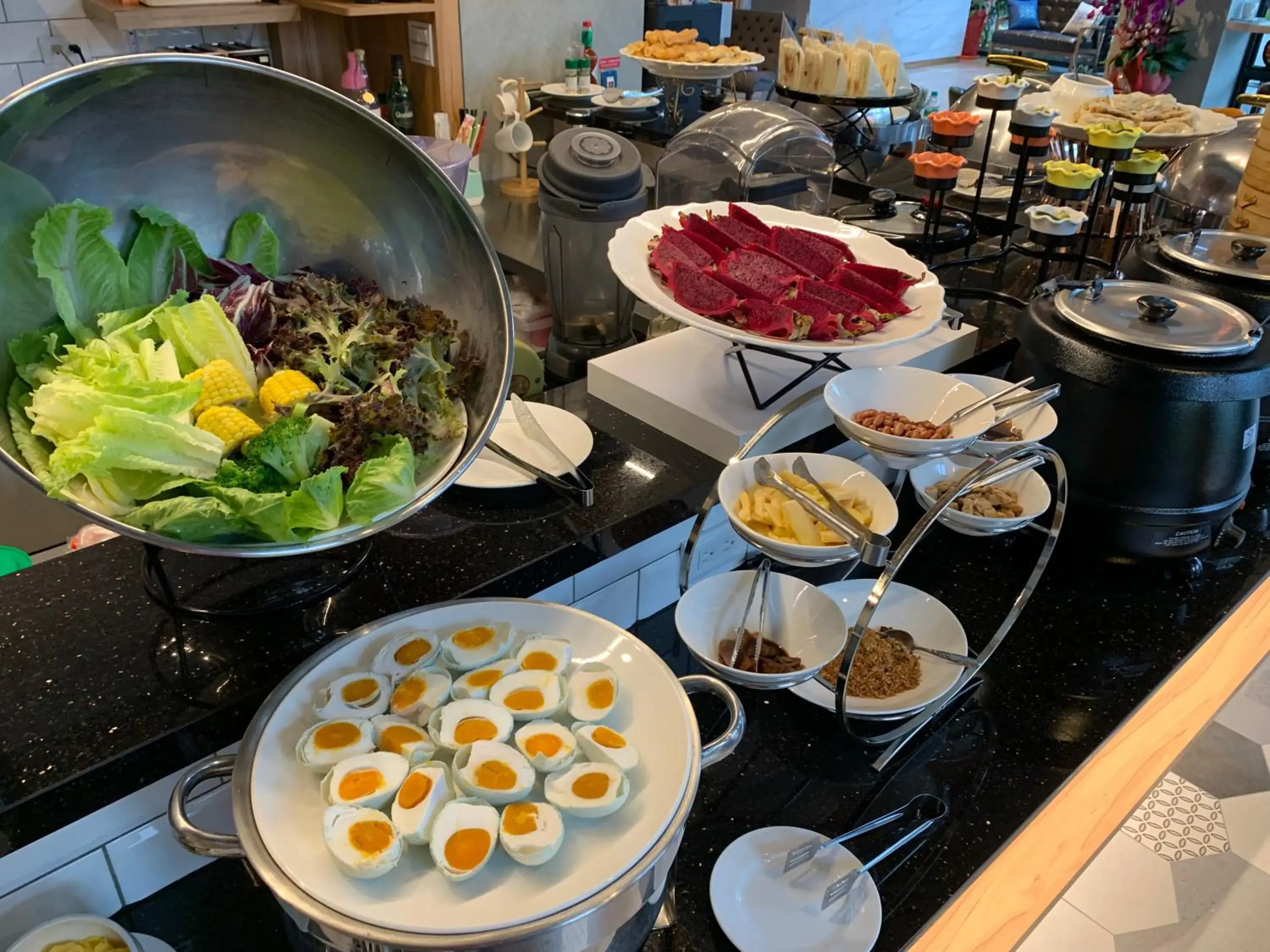 Breakfast in Tian Zhong Hotel Breakfast in Tian Zhong Hotel