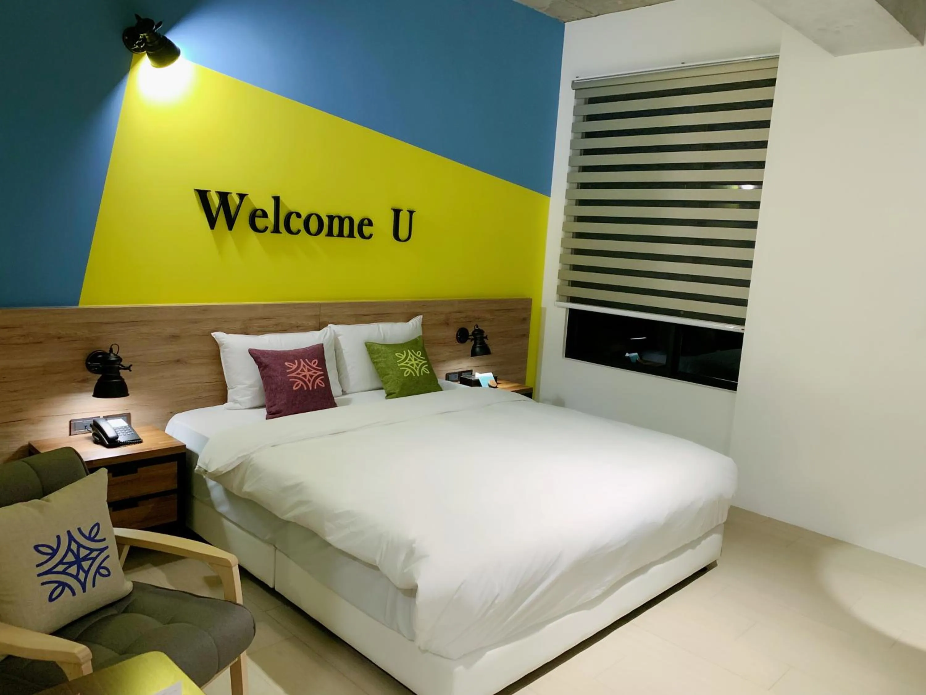 Bed in Tian Zhong Hotel