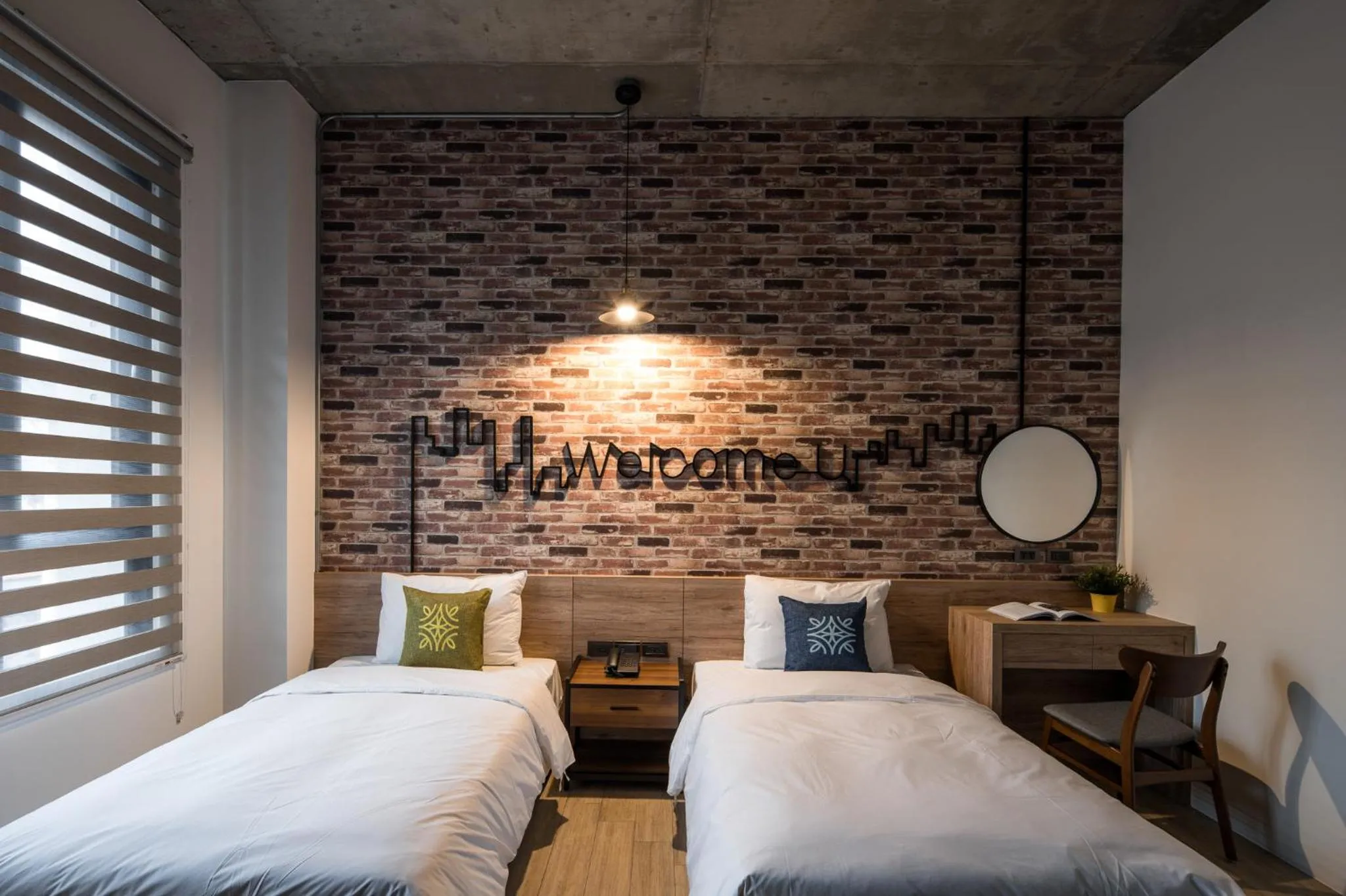 Bed in Tian Zhong Hotel