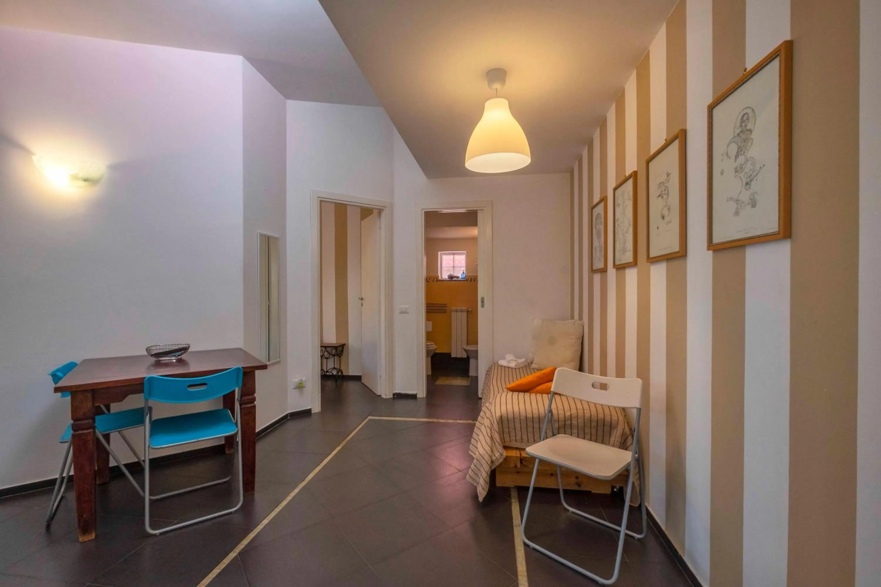 Kitchen or kitchenette in BnB Casa Rossa