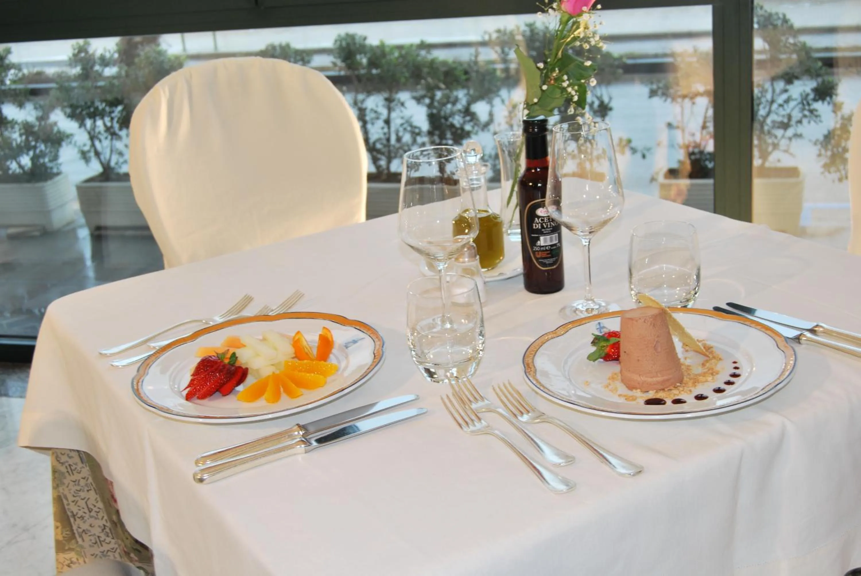 Food and drinks in Hotel Il Mulino