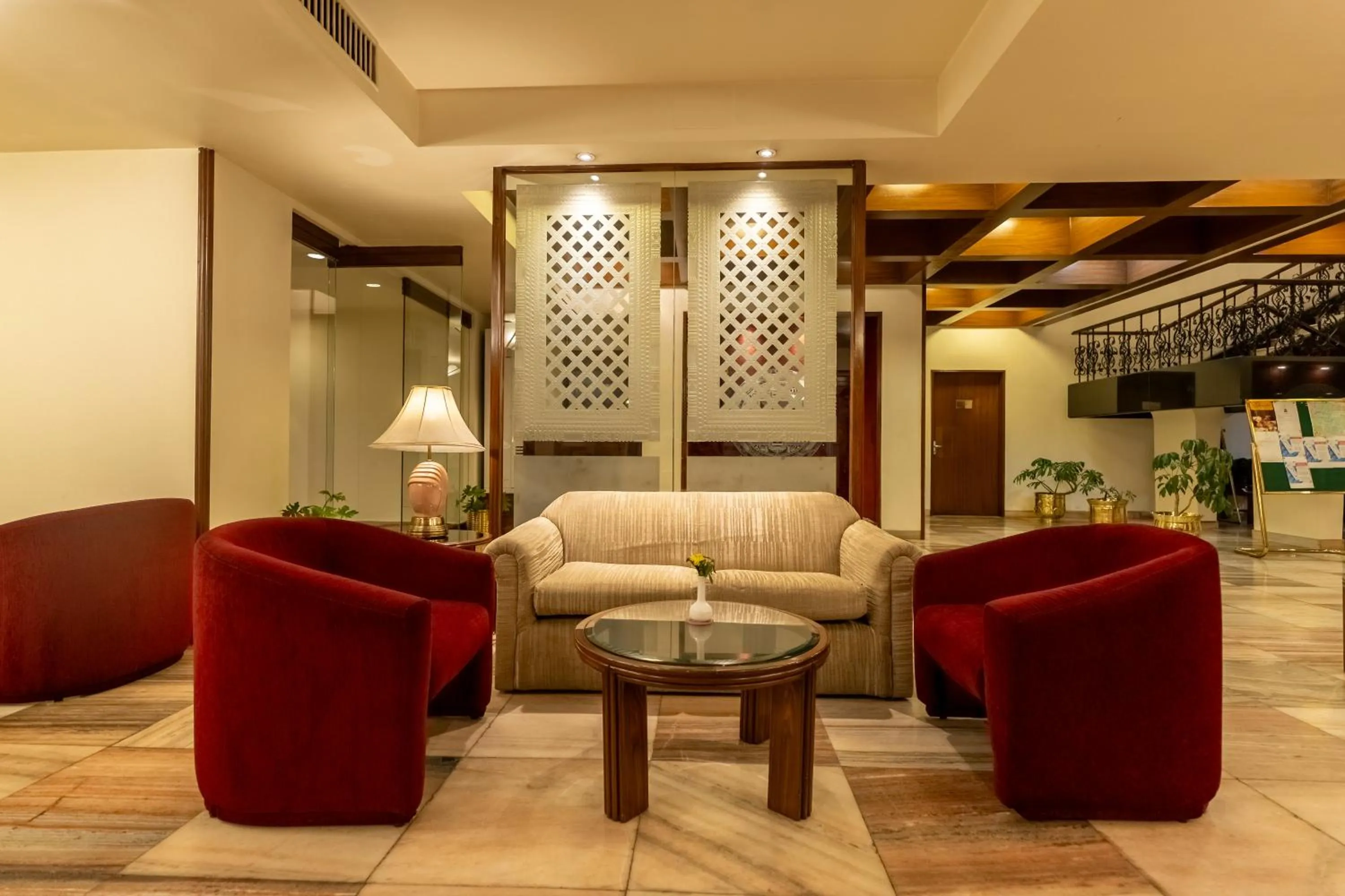 Lobby or reception in The Malla Hotel - Thamel, 2 km to Swayambhunath Temple