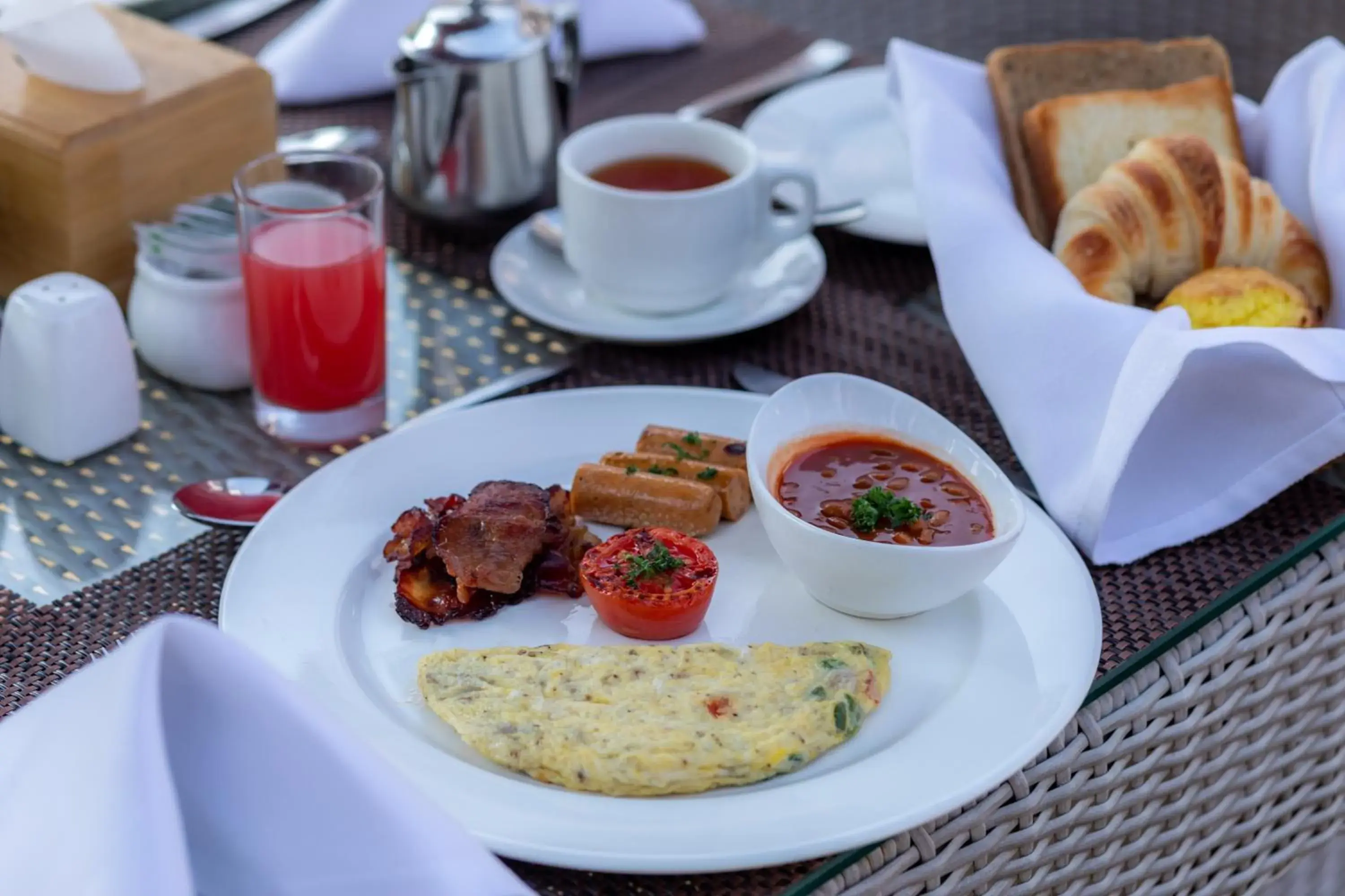 Breakfast in The Malla Hotel - Thamel, 2 km to Swayambhunath Temple Breakfast in The Malla Hotel - Thamel, 2 km to Swayambhunath Temple