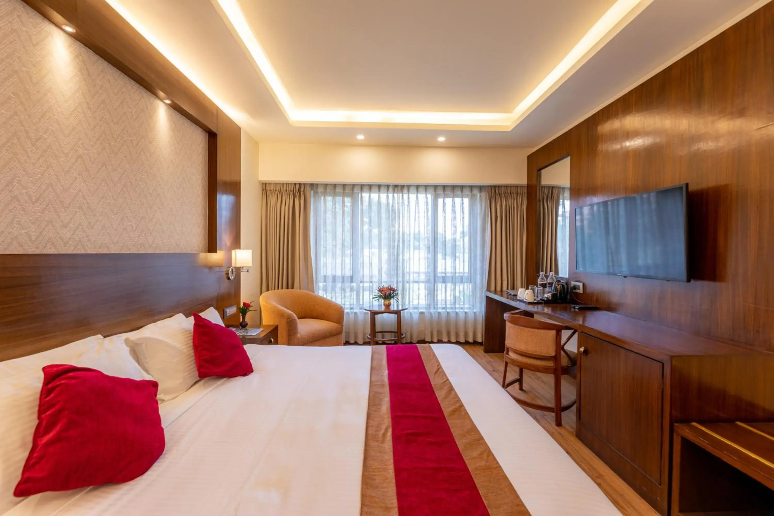 Bedroom, Bed in The Malla Hotel - Thamel, 2 km to Swayambhunath Temple Bedroom, Bed in The Malla Hotel - Thamel, 2 km to Swayambhunath Temple