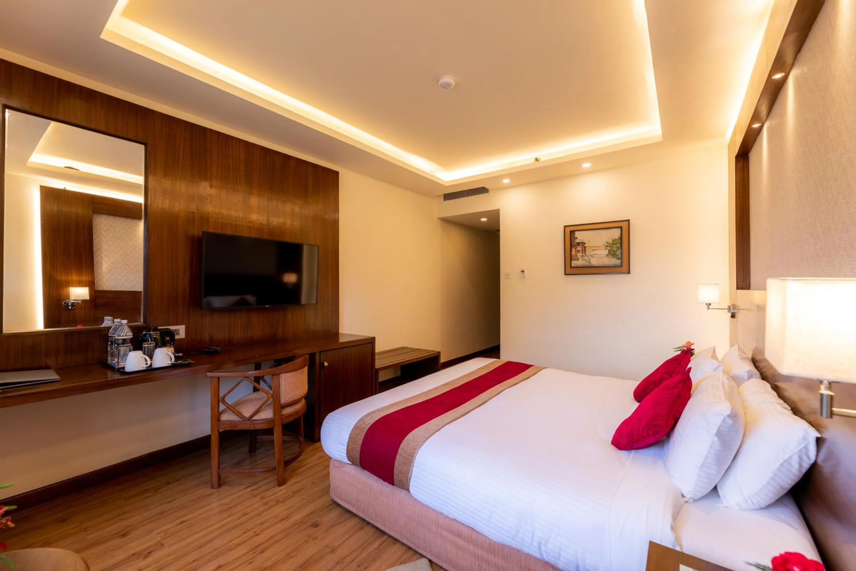 Bedroom, Bed in The Malla Hotel - Thamel, 2 km to Swayambhunath Temple