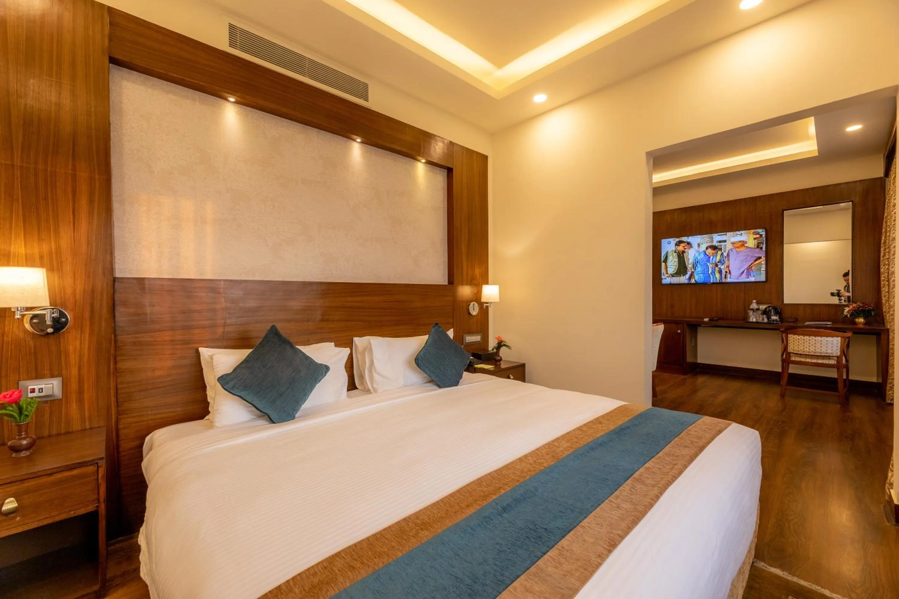 Bedroom, Bed in The Malla Hotel - Thamel, 2 km to Swayambhunath Temple