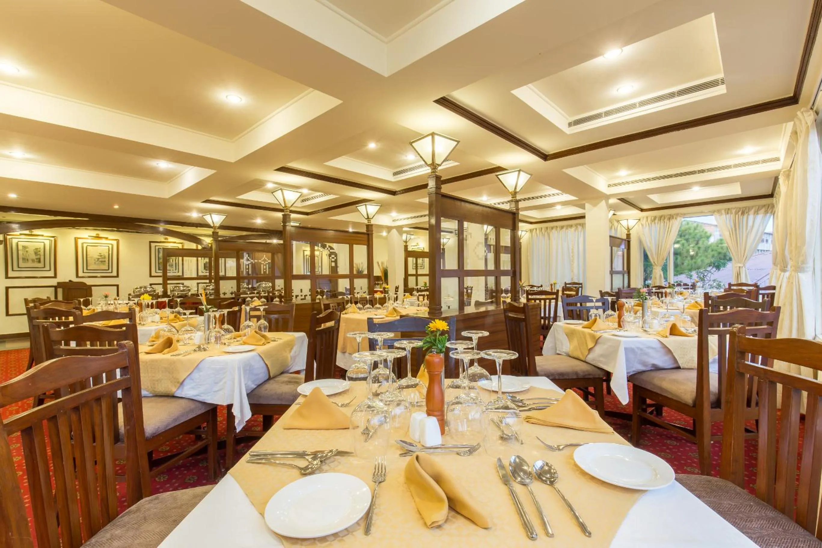 Restaurant/places to eat in The Malla Hotel - Thamel, 2 km to Swayambhunath Temple