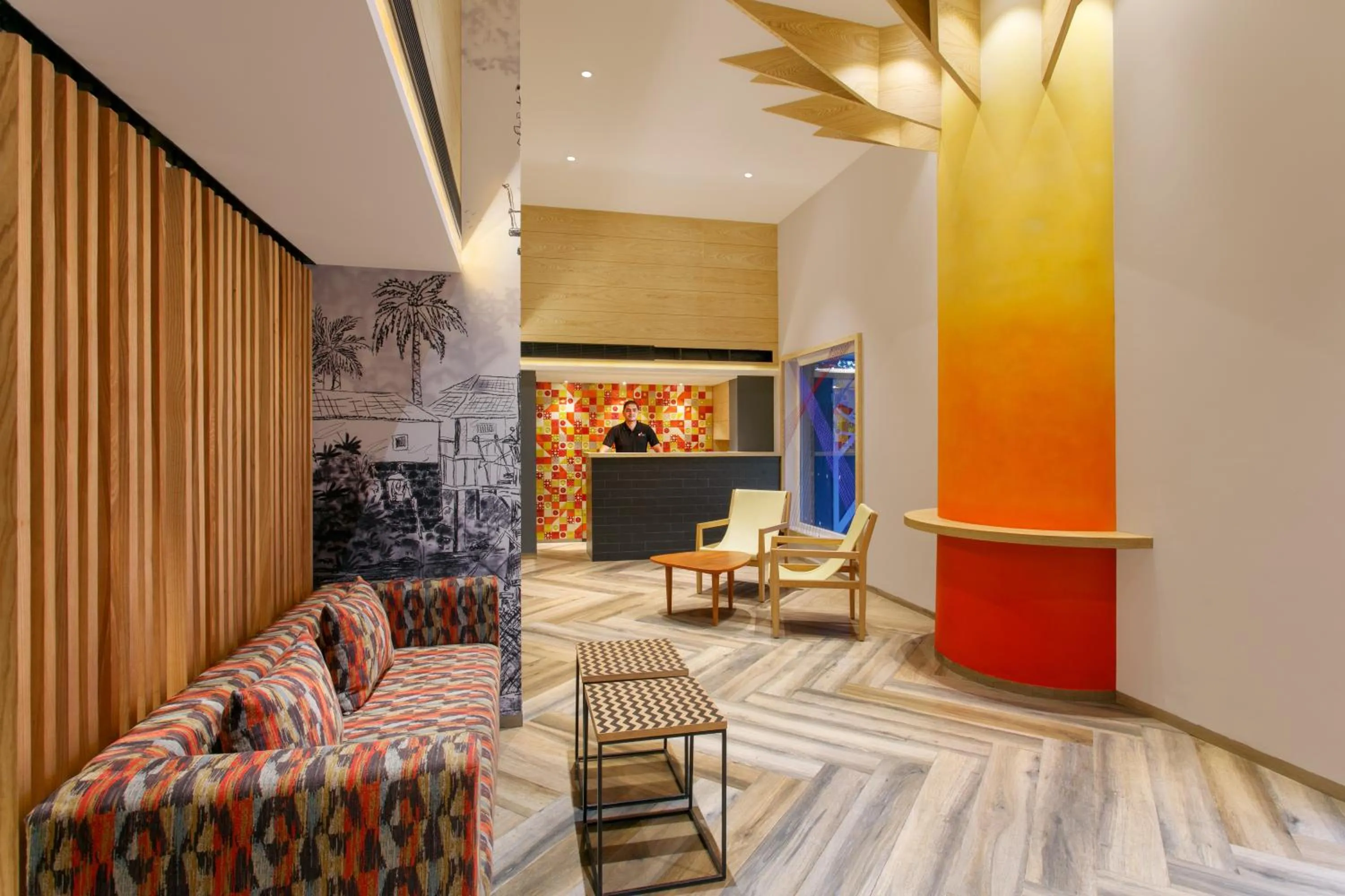 Lobby or reception in Ginger Madgaon, Goa
