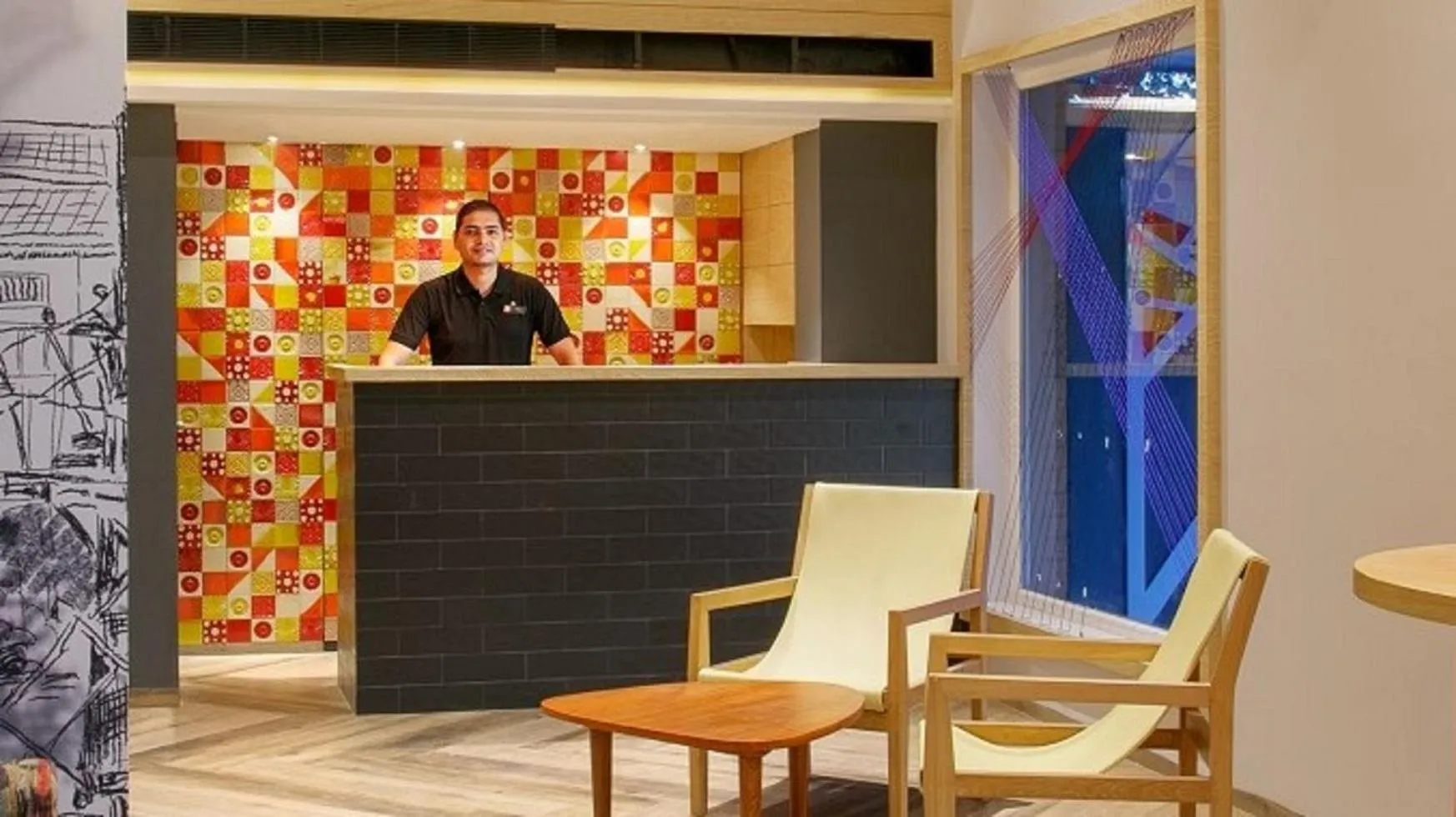 Lobby or reception in Ginger Madgaon, Goa