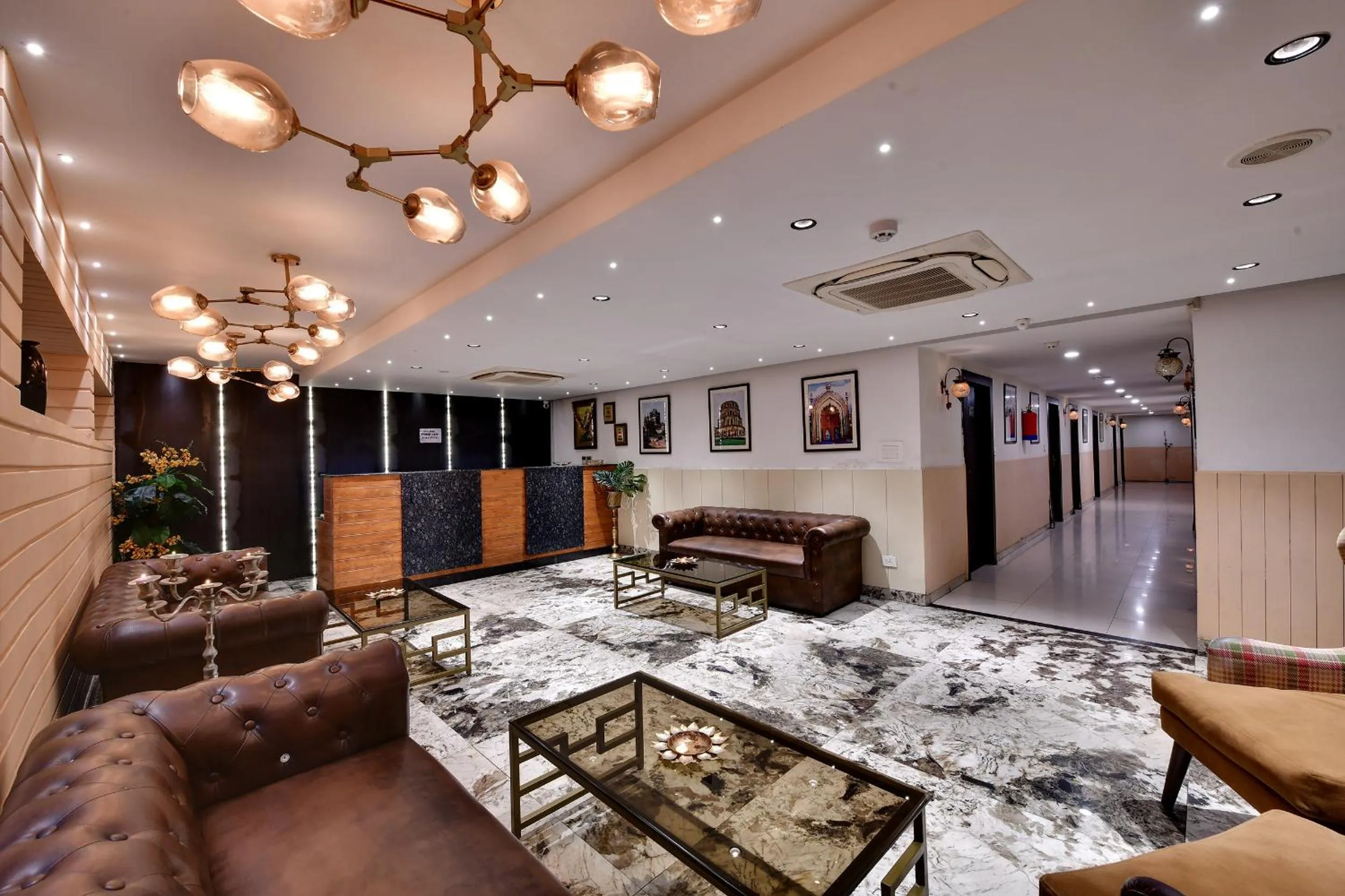 Lobby or reception in RnB Select Walk Inn Lucknow