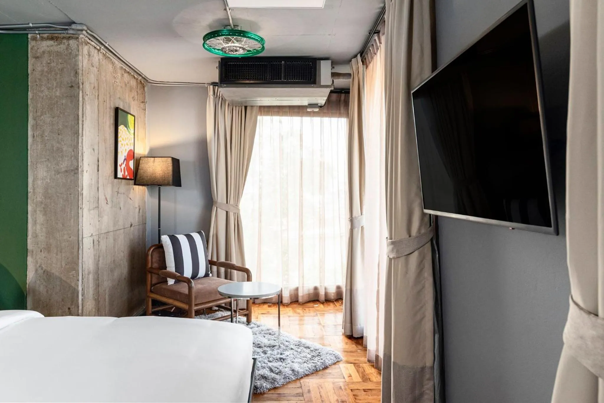 View (from property/room), Bed in MeStyle Museum Hotel