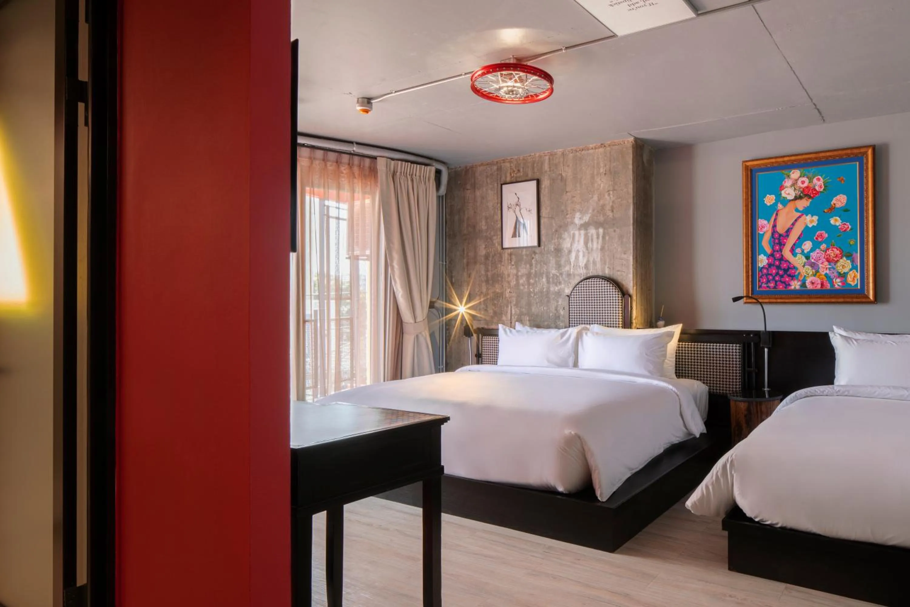 View (from property/room), Bed in MeStyle Museum Hotel