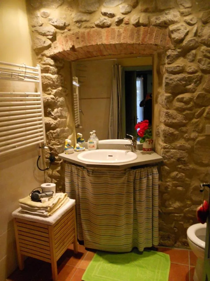 Bathroom in B&B La Margine e SPA