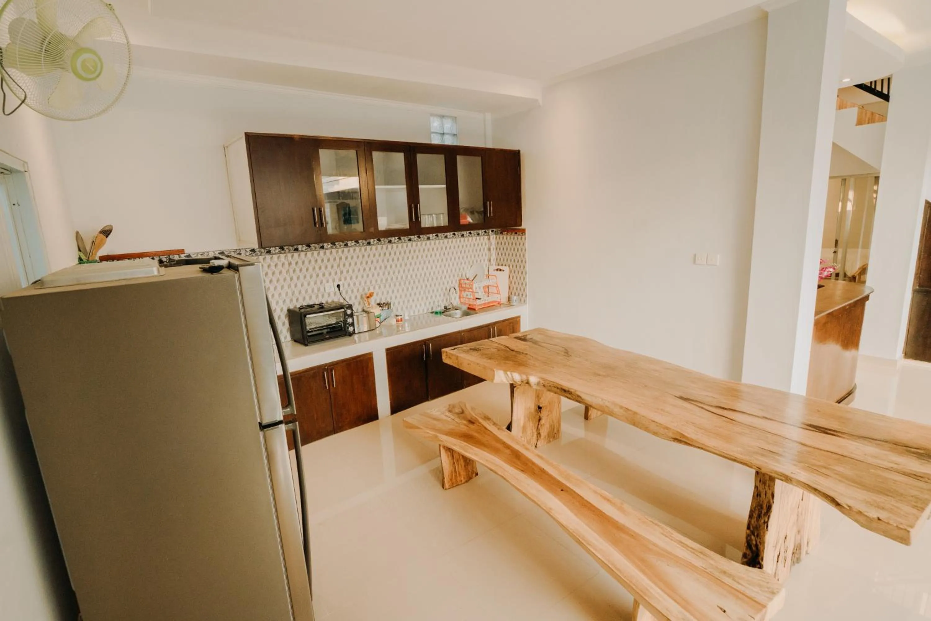 Kitchen or kitchenette in Nova Guest House