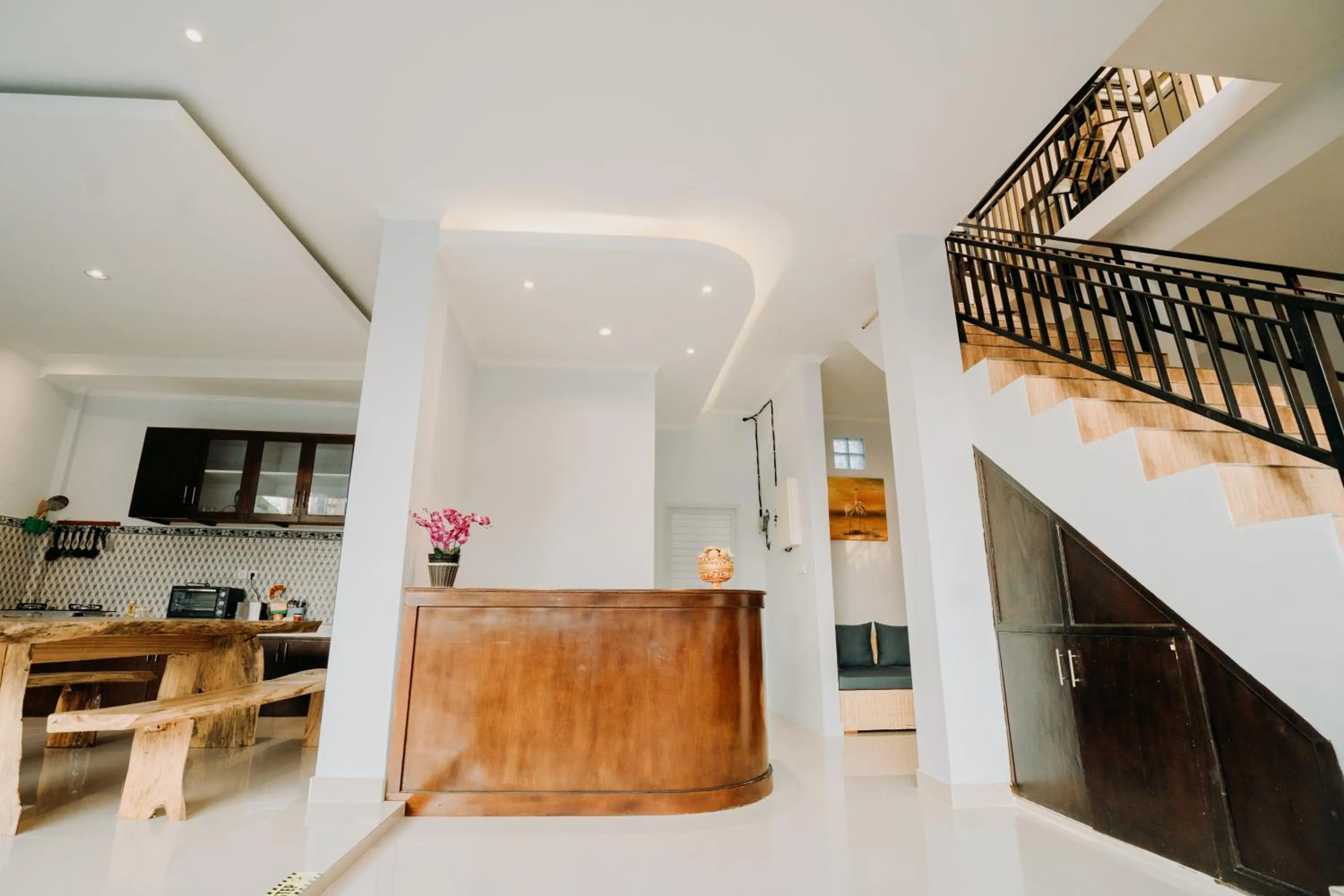 Kitchen or kitchenette in Nova Guest House