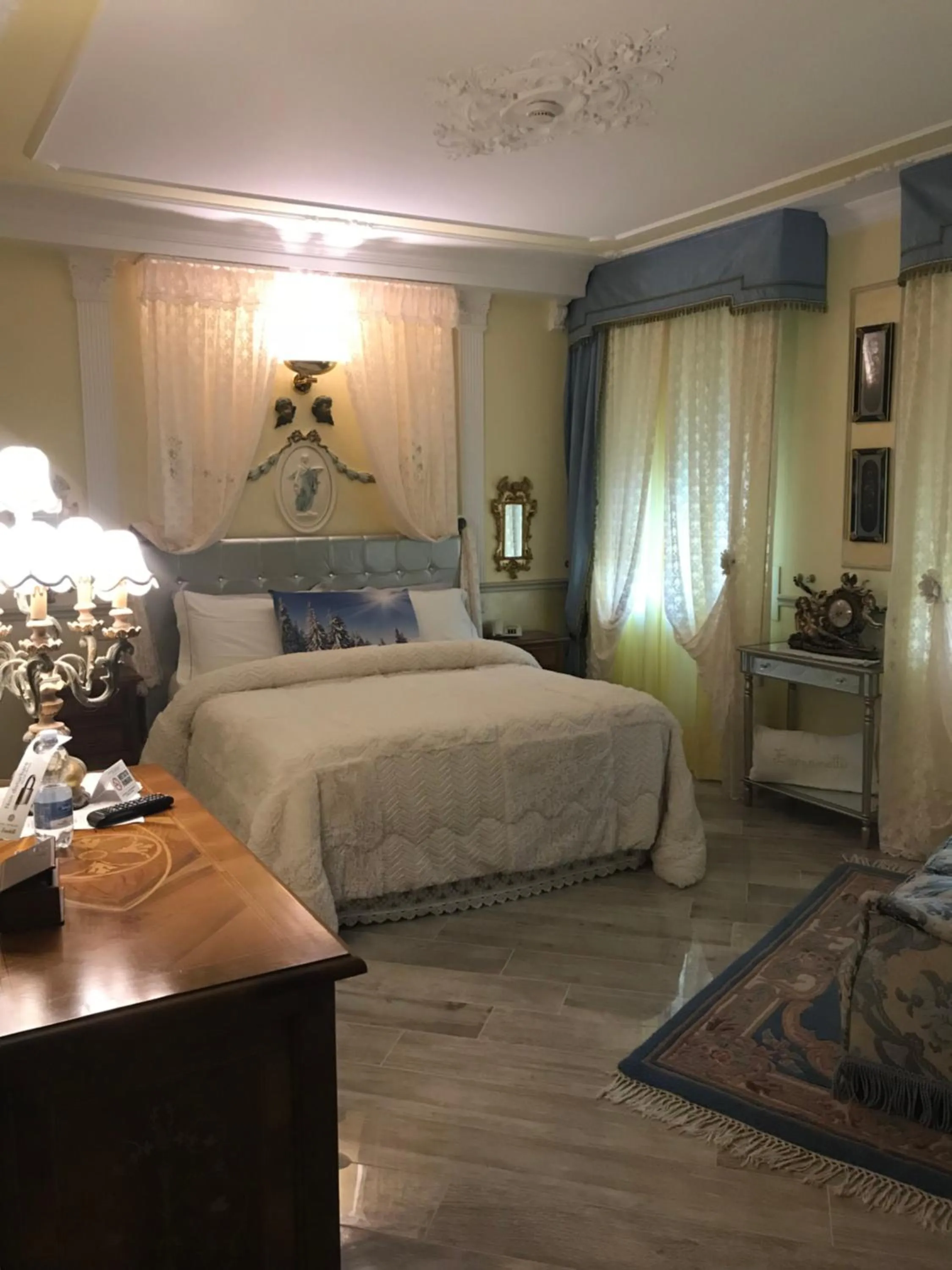 Bed in Hotel Vandelli