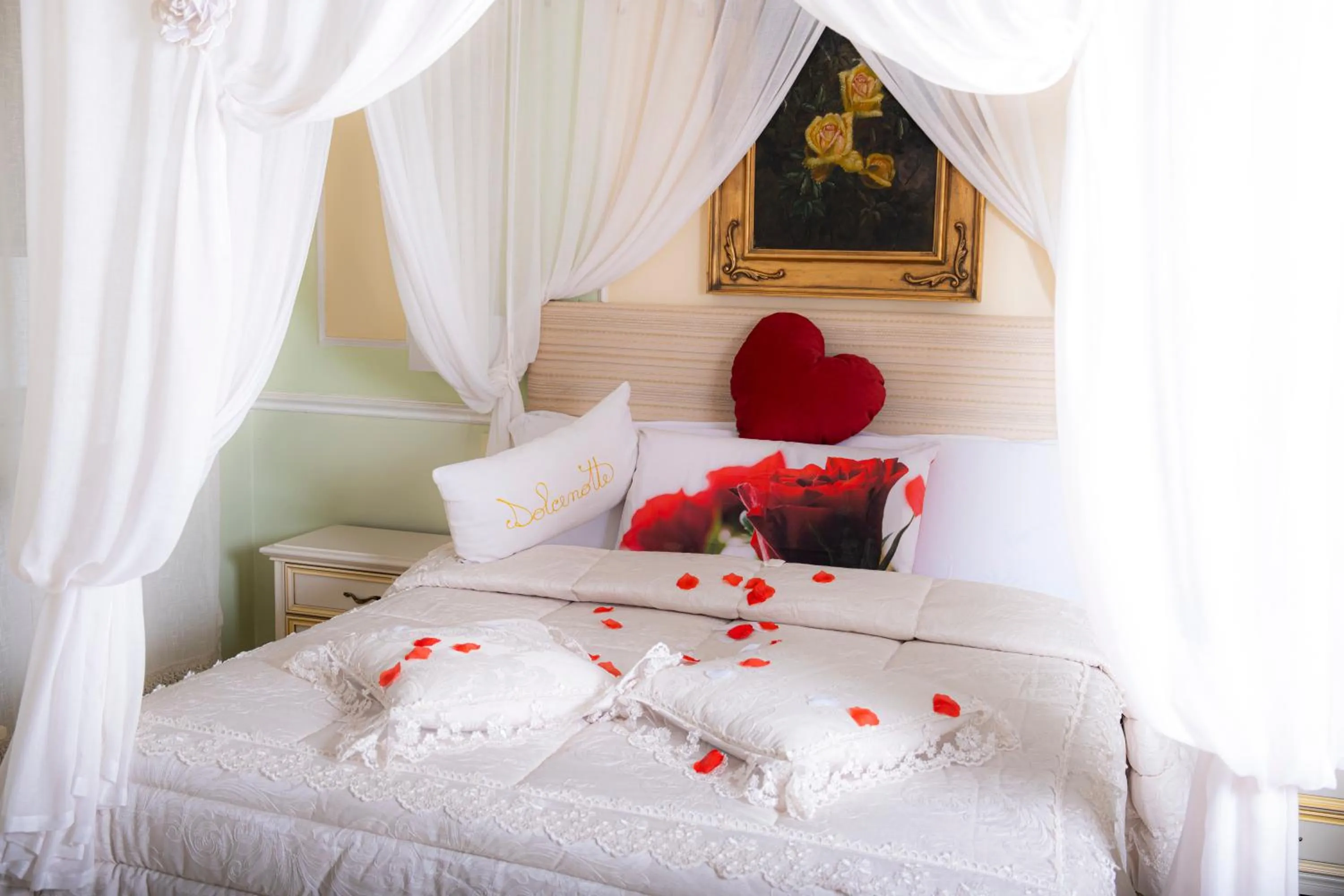 Bed in Hotel Vandelli