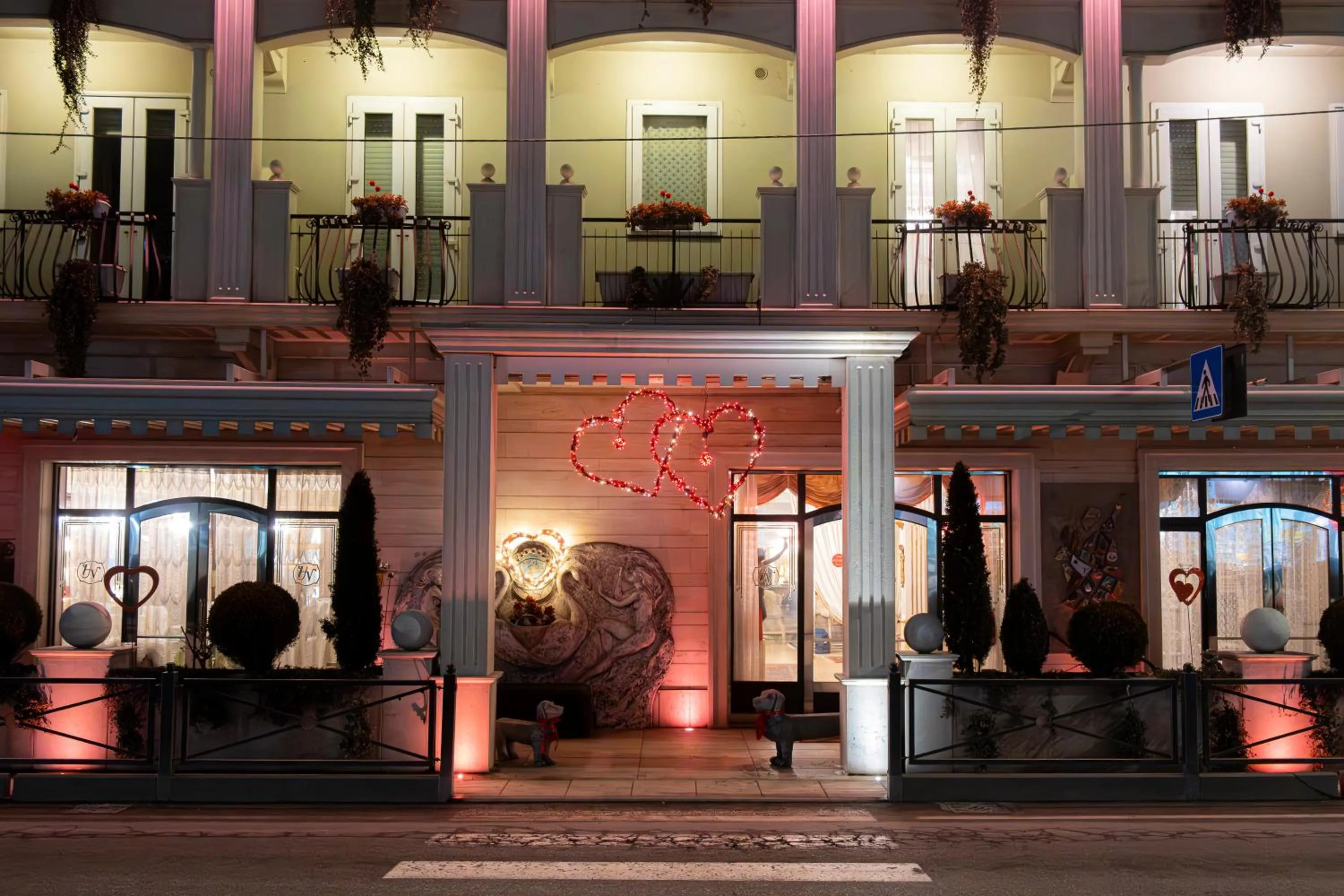 Property building in Hotel Vandelli