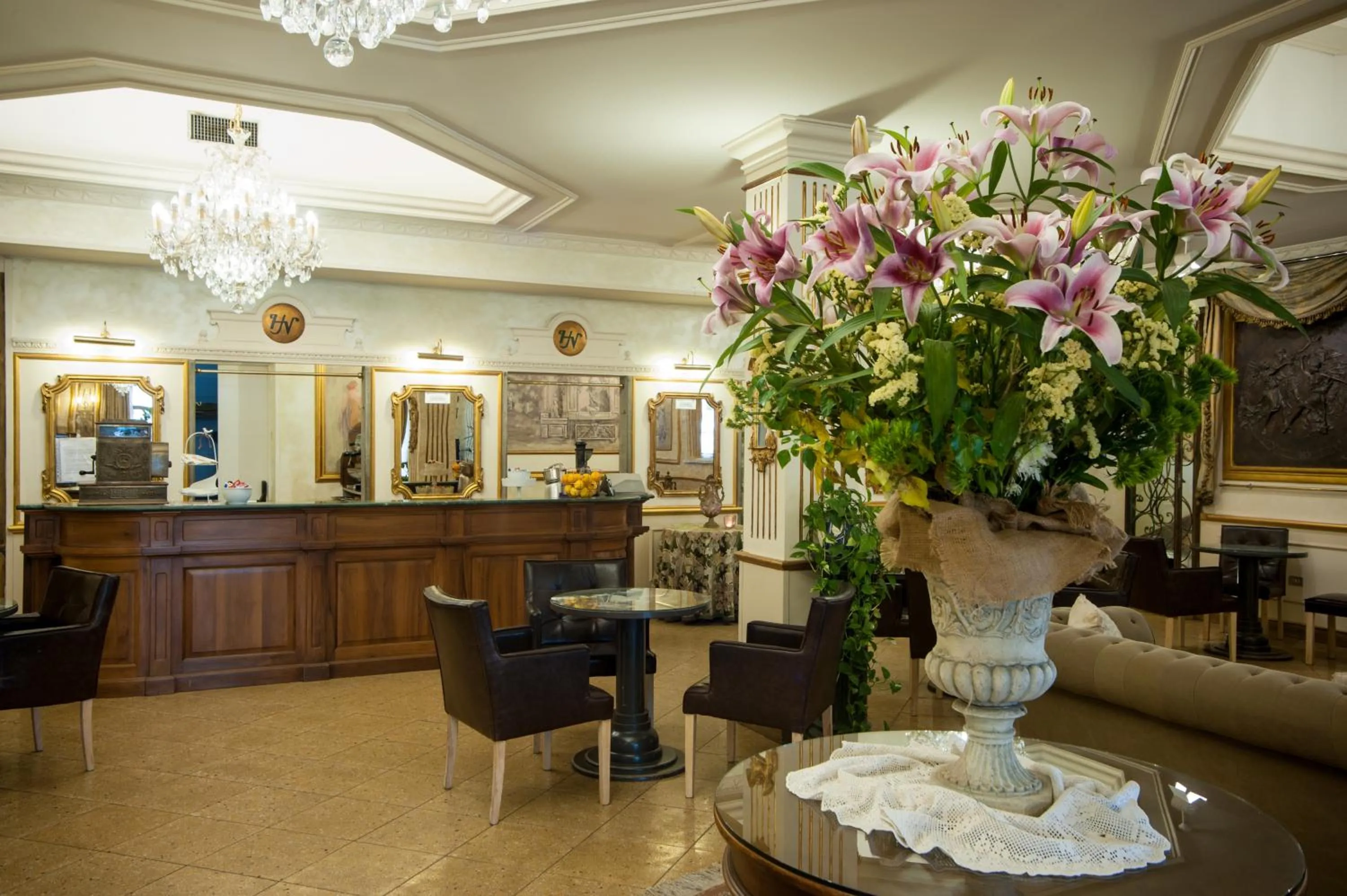 Lounge or bar in Hotel Vandelli