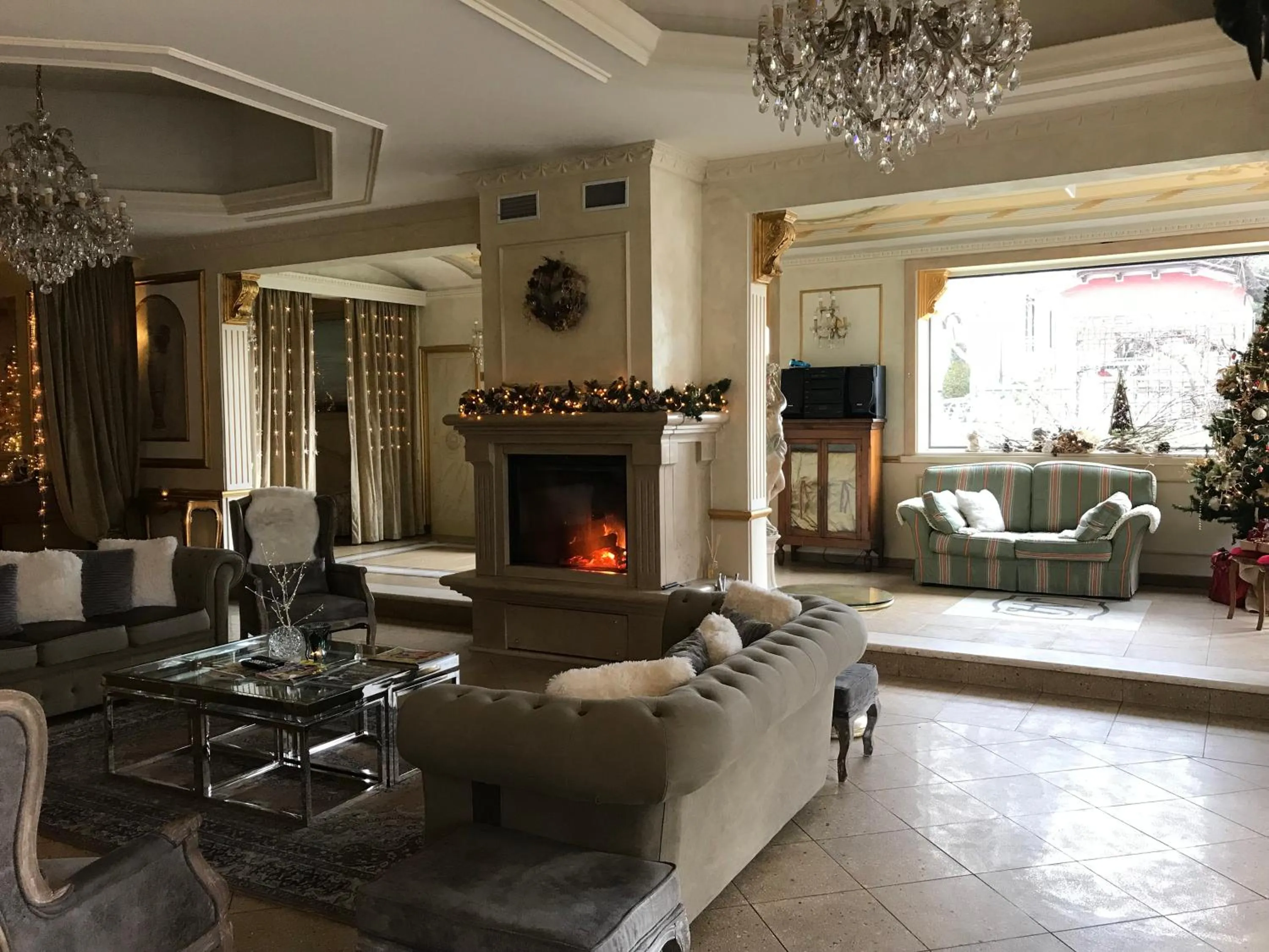 Lobby or reception in Hotel Vandelli