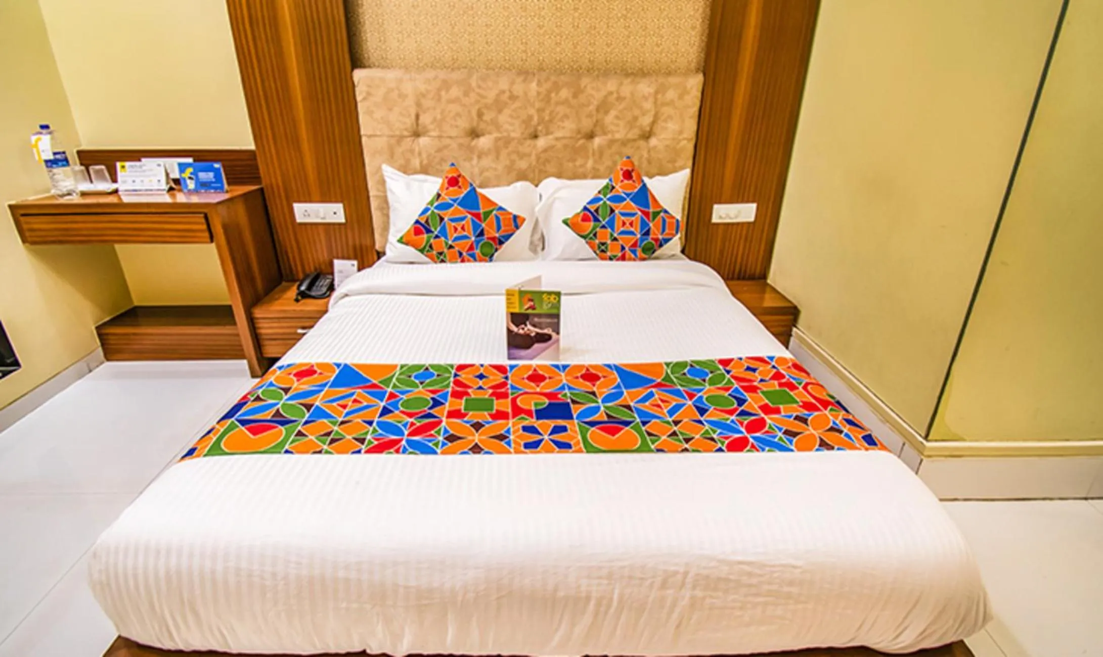 Bed in FabHotel Seven Hills - Nr Mumbai International Airport