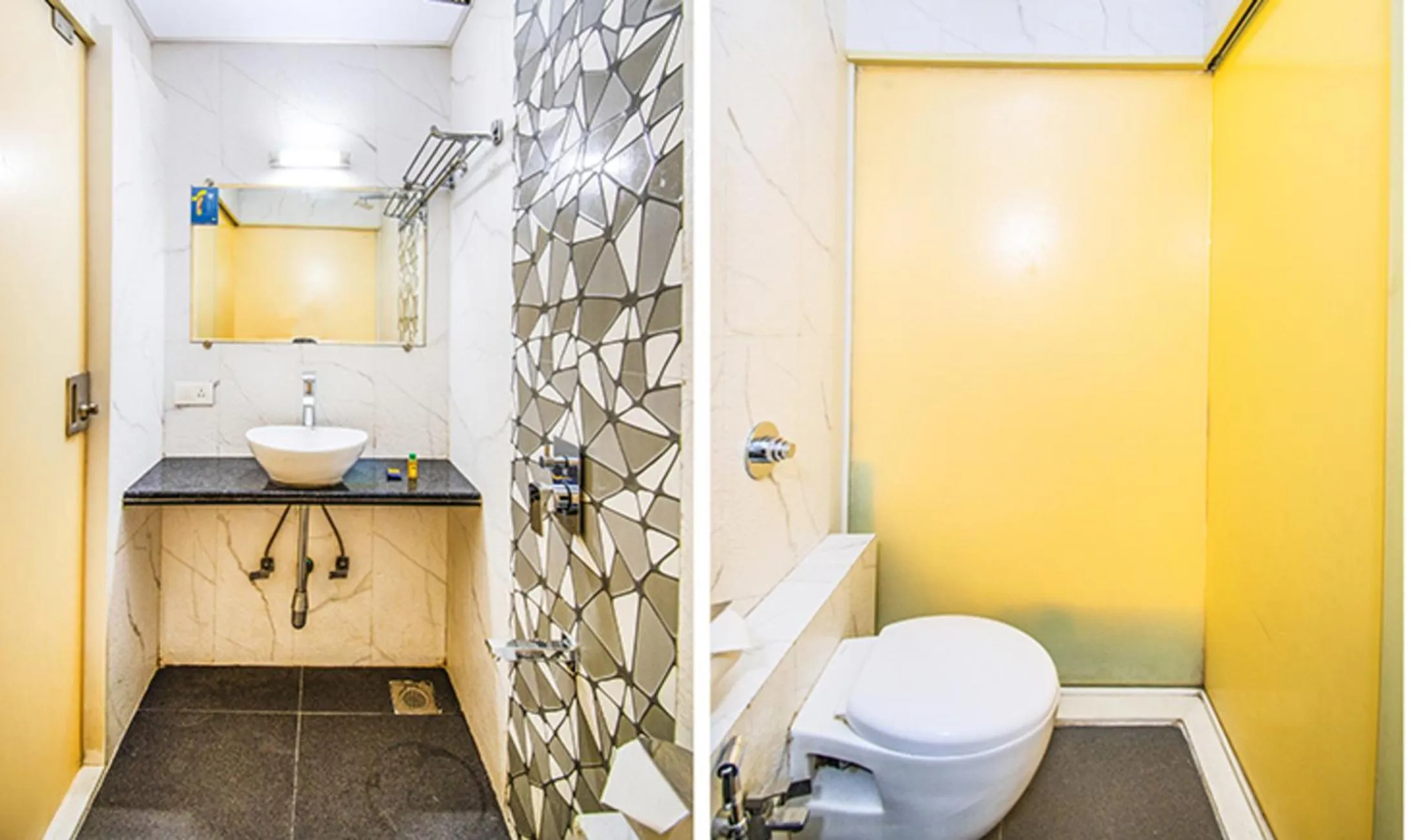 Bathroom in FabHotel Seven Hills - Nr Mumbai International Airport