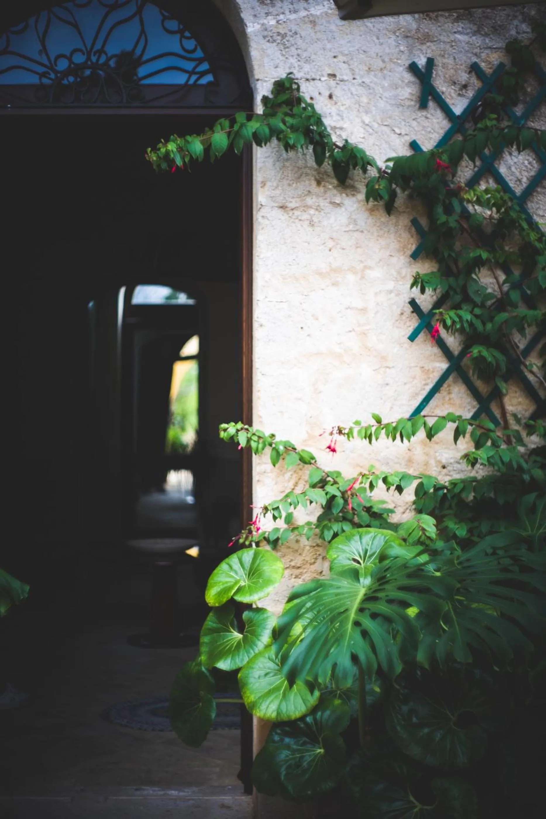 Patio in Hotel Baglio Catalano