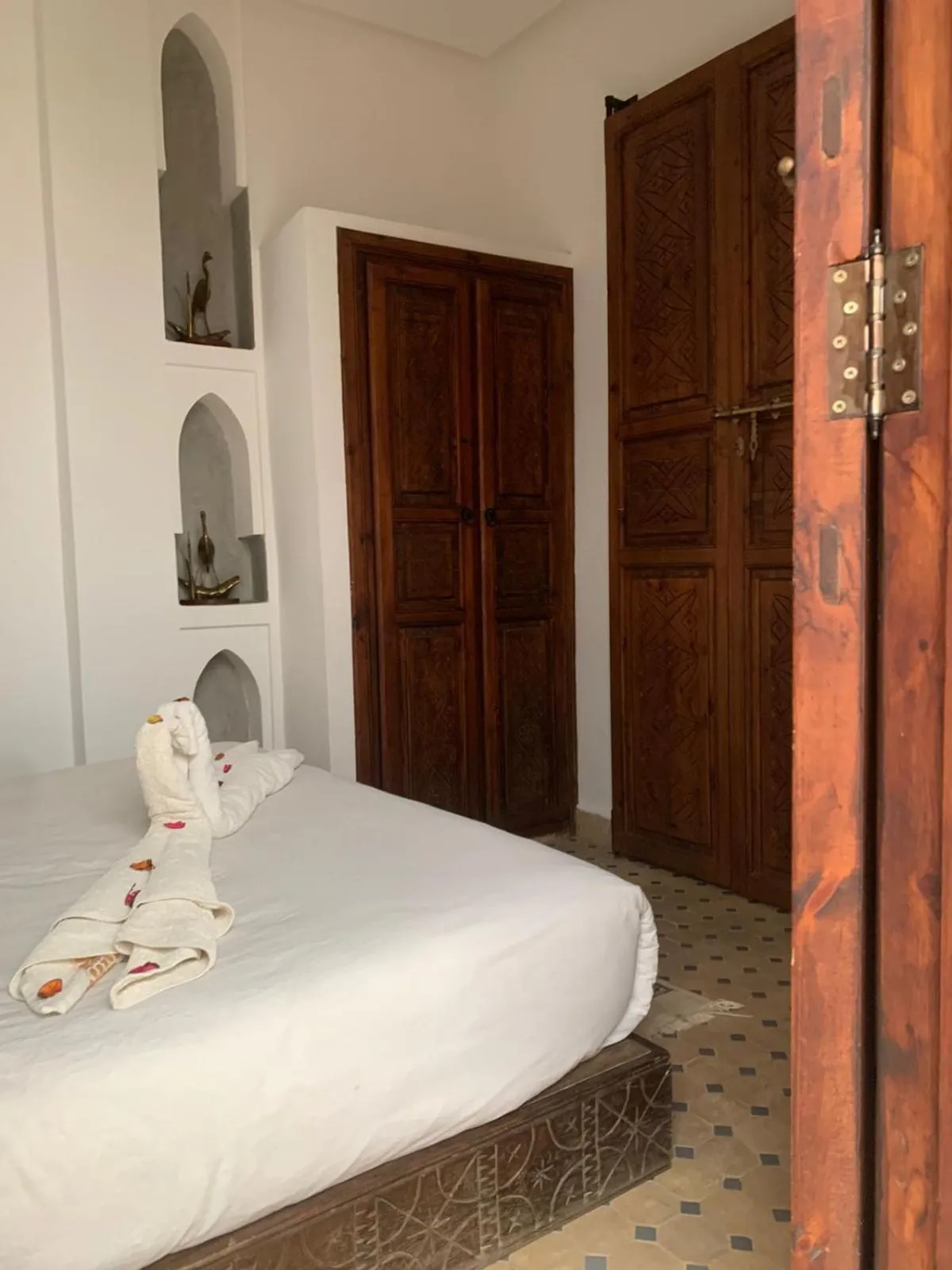 Bed in Riad Marchica