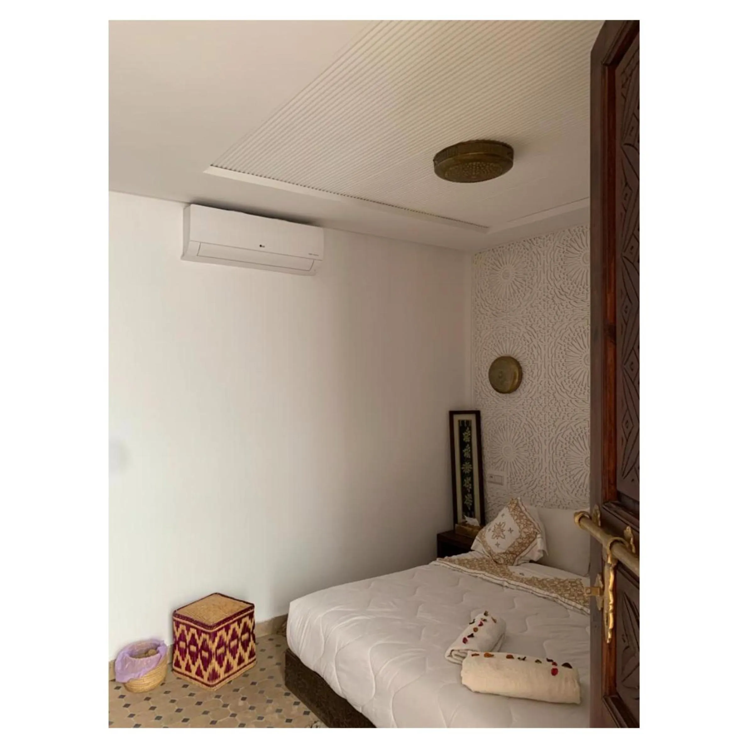 Bed in Riad Marchica