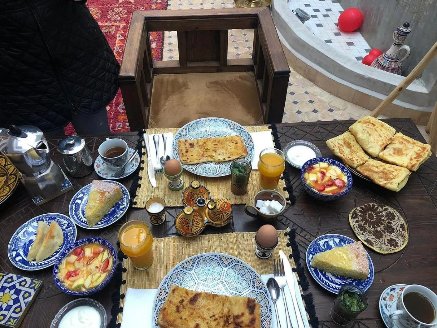 Breakfast in Riad Marchica