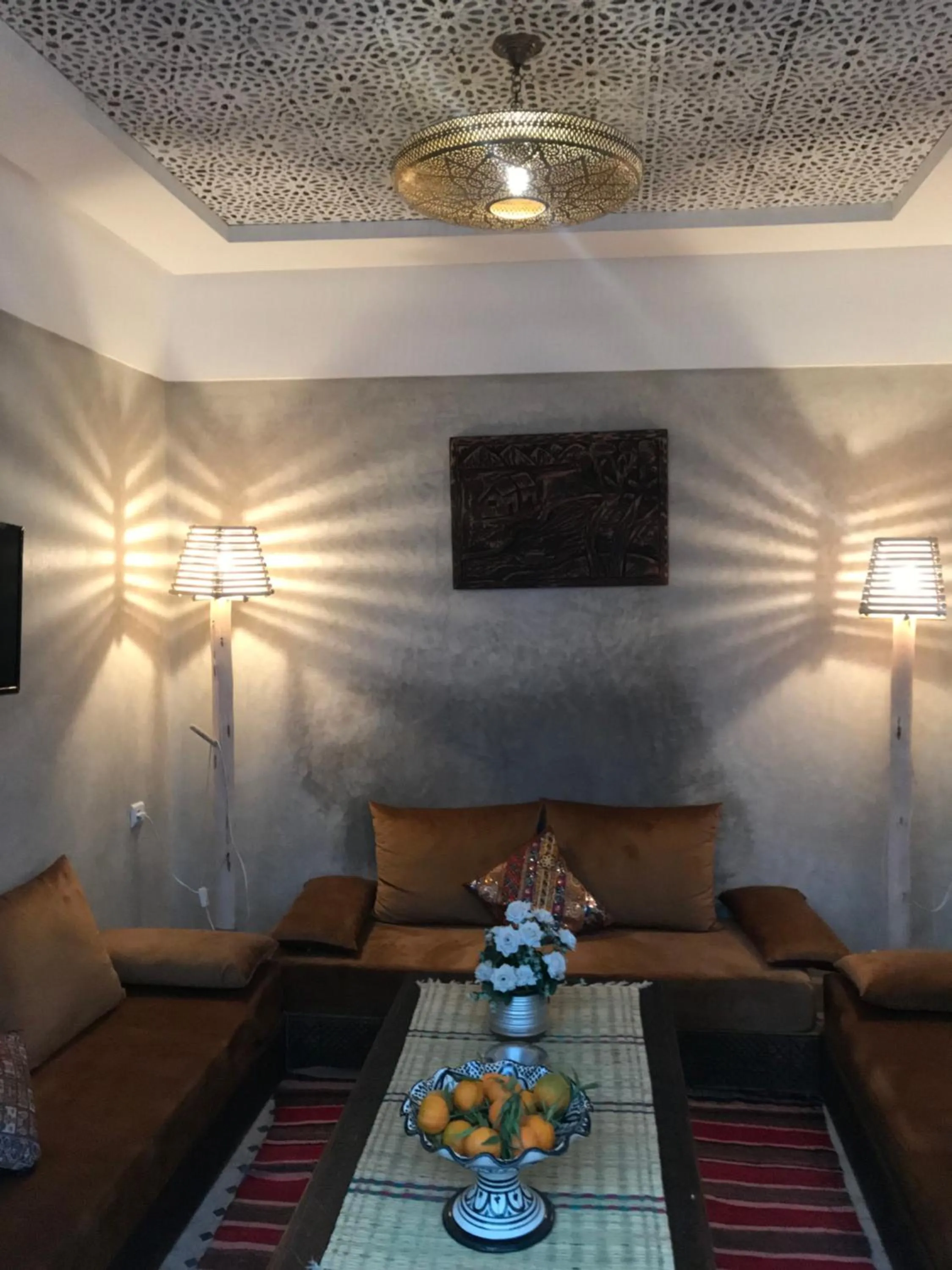 Living room in Riad Marchica