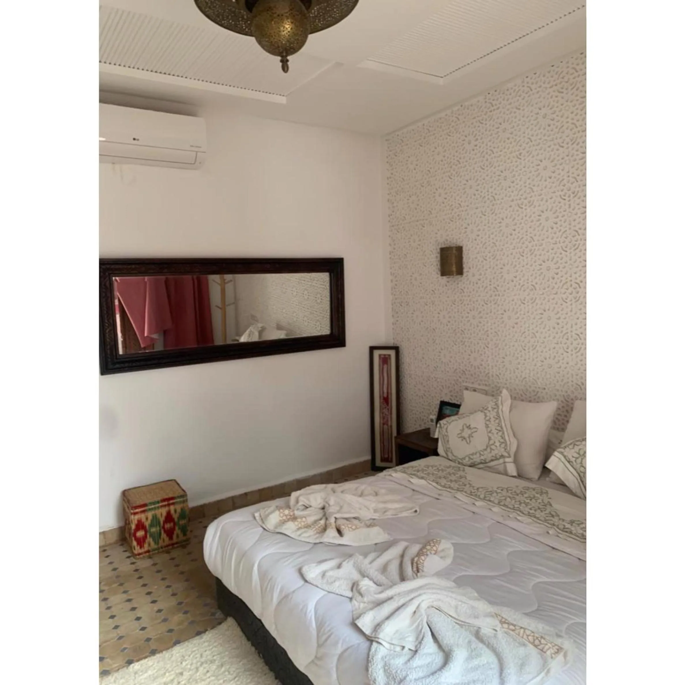 Bed in Riad Marchica