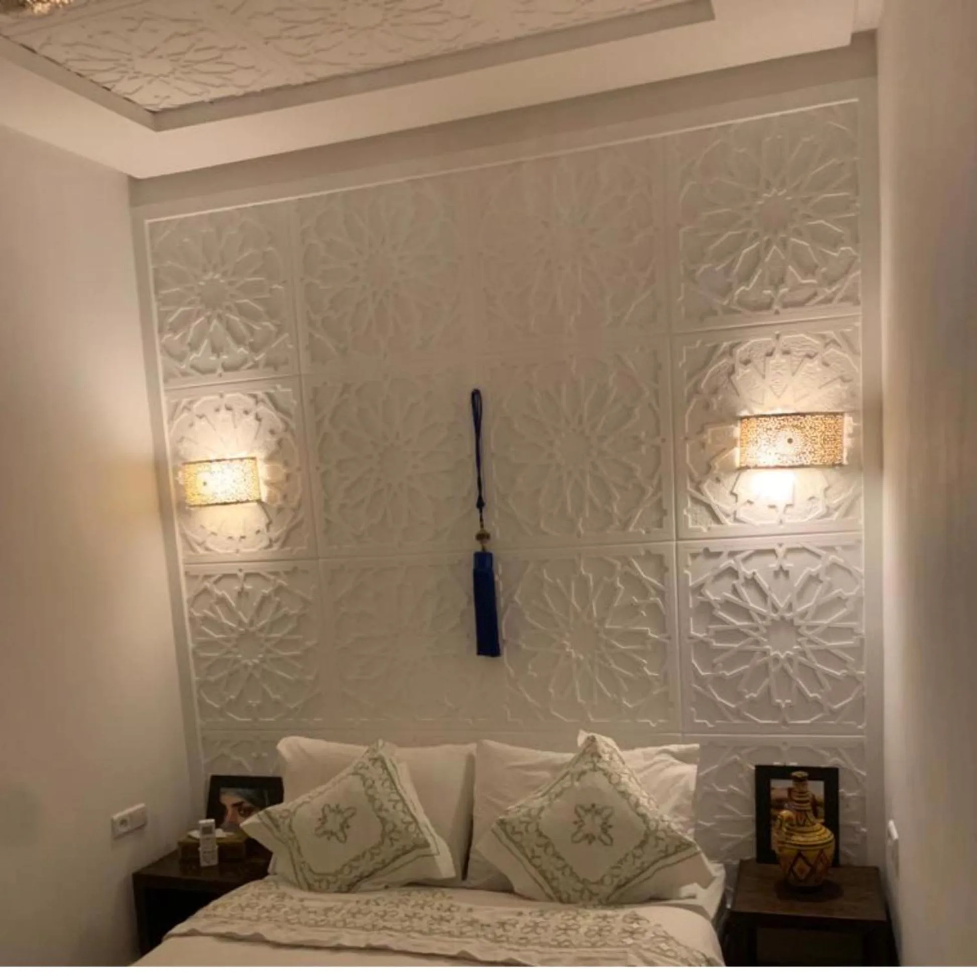 Bed in Riad Marchica