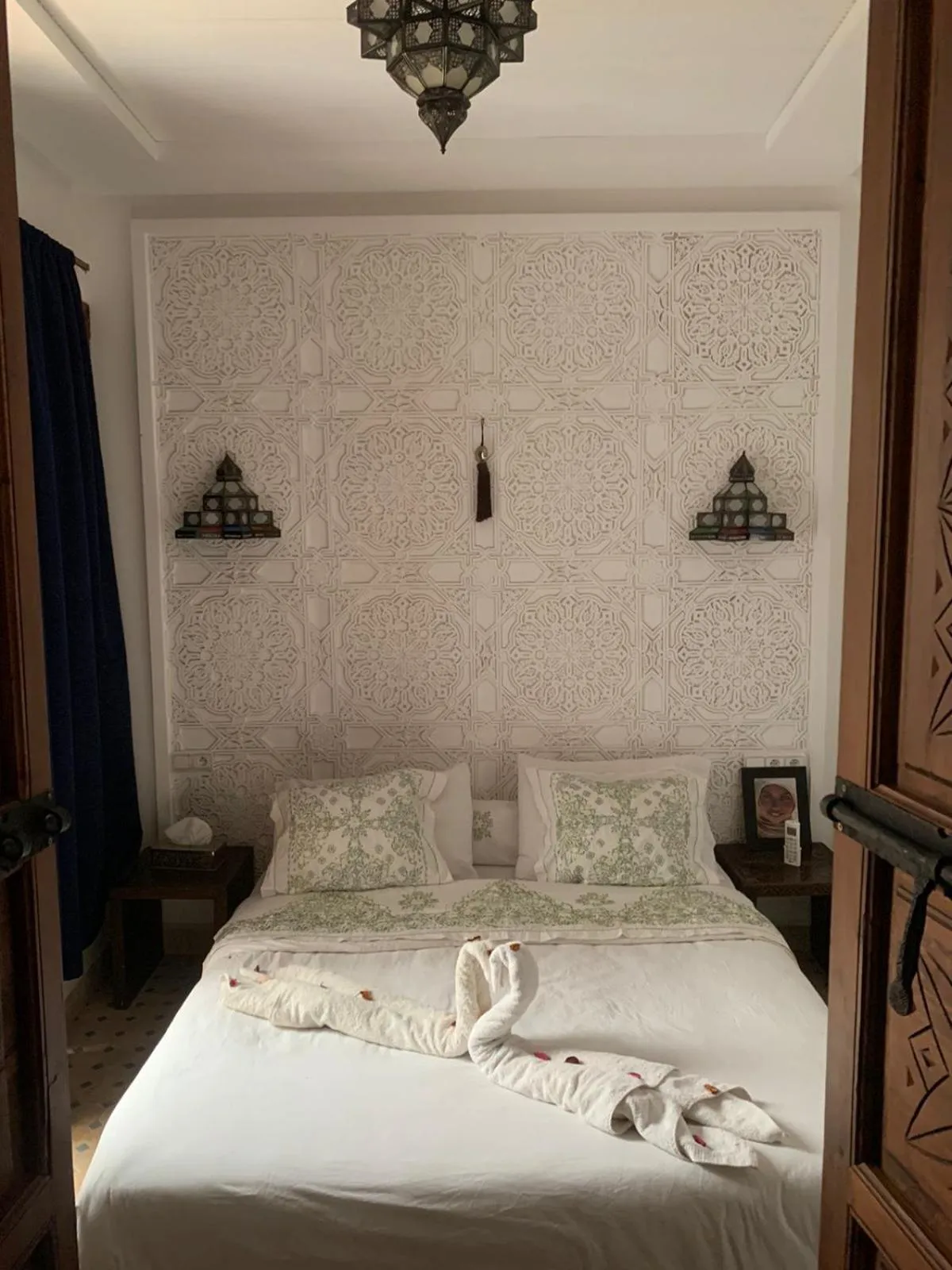 Bed in Riad Marchica
